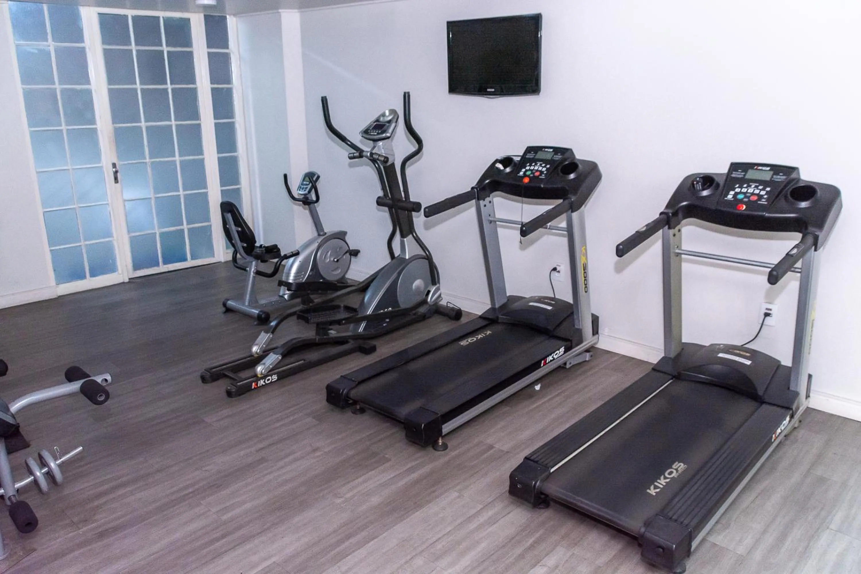 Fitness centre/facilities in Fenix Hotel Pouso Alegre