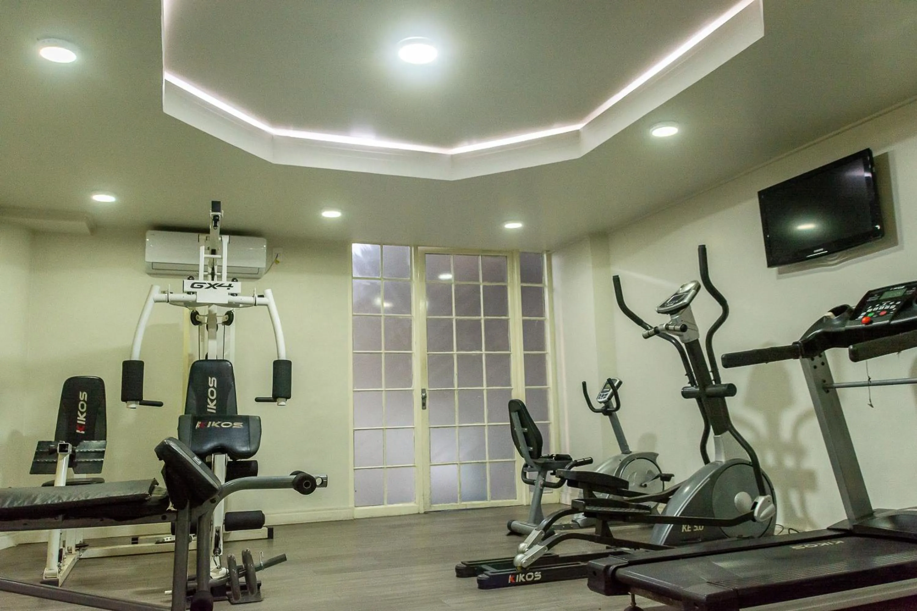 Fitness centre/facilities in Fenix Hotel Pouso Alegre
