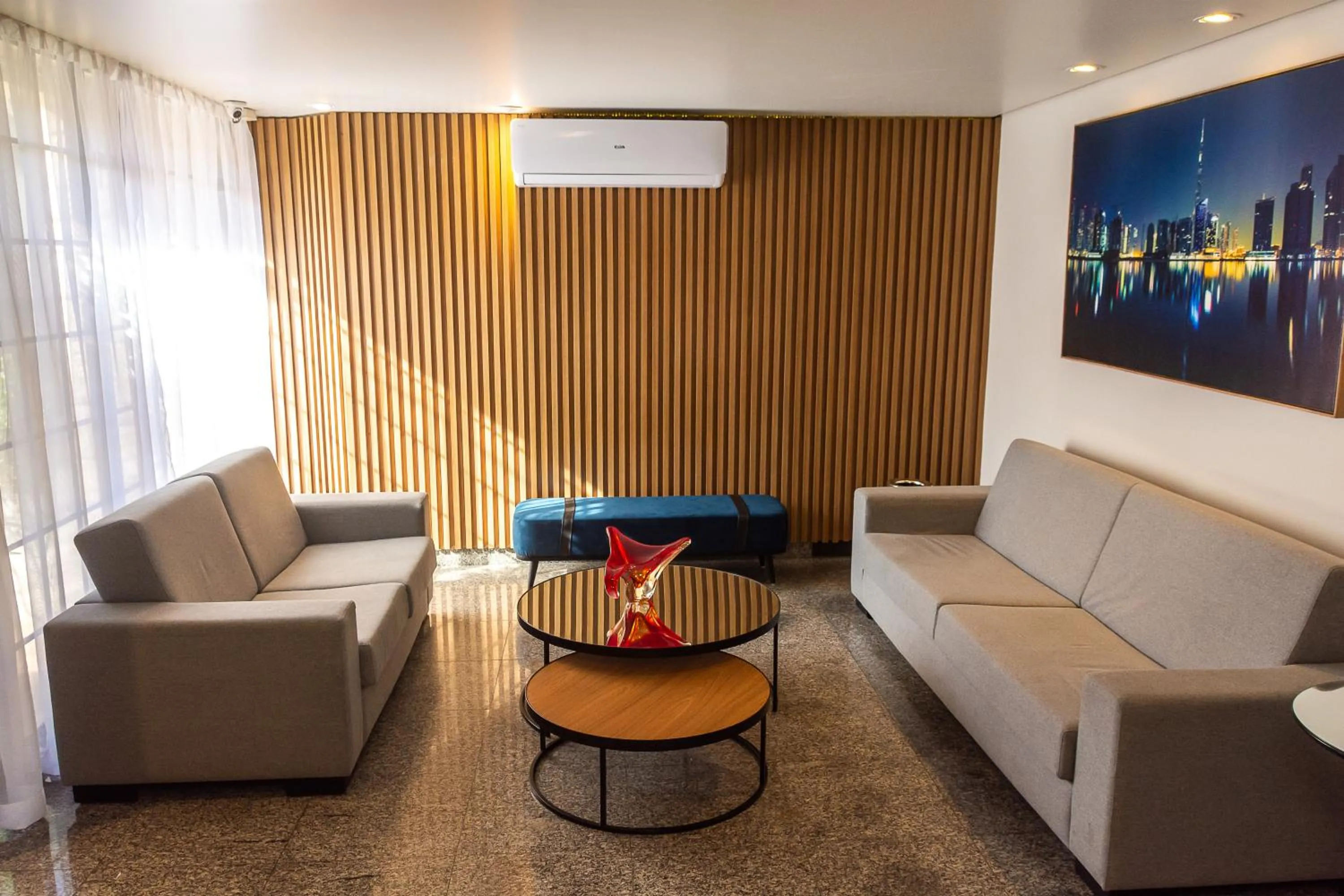 Lobby or reception in Fenix Hotel Pouso Alegre