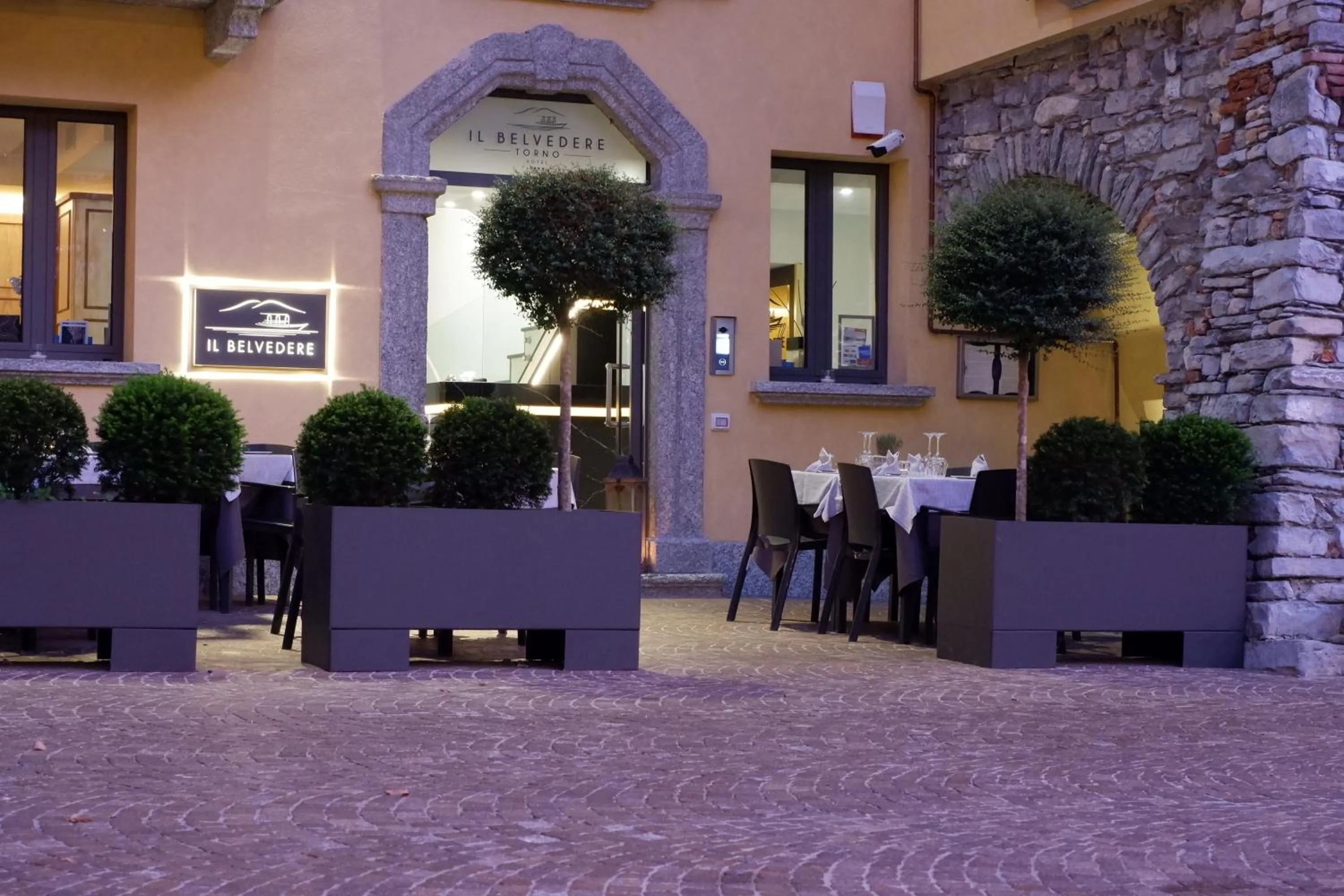 Facade/entrance in Il Belvedere