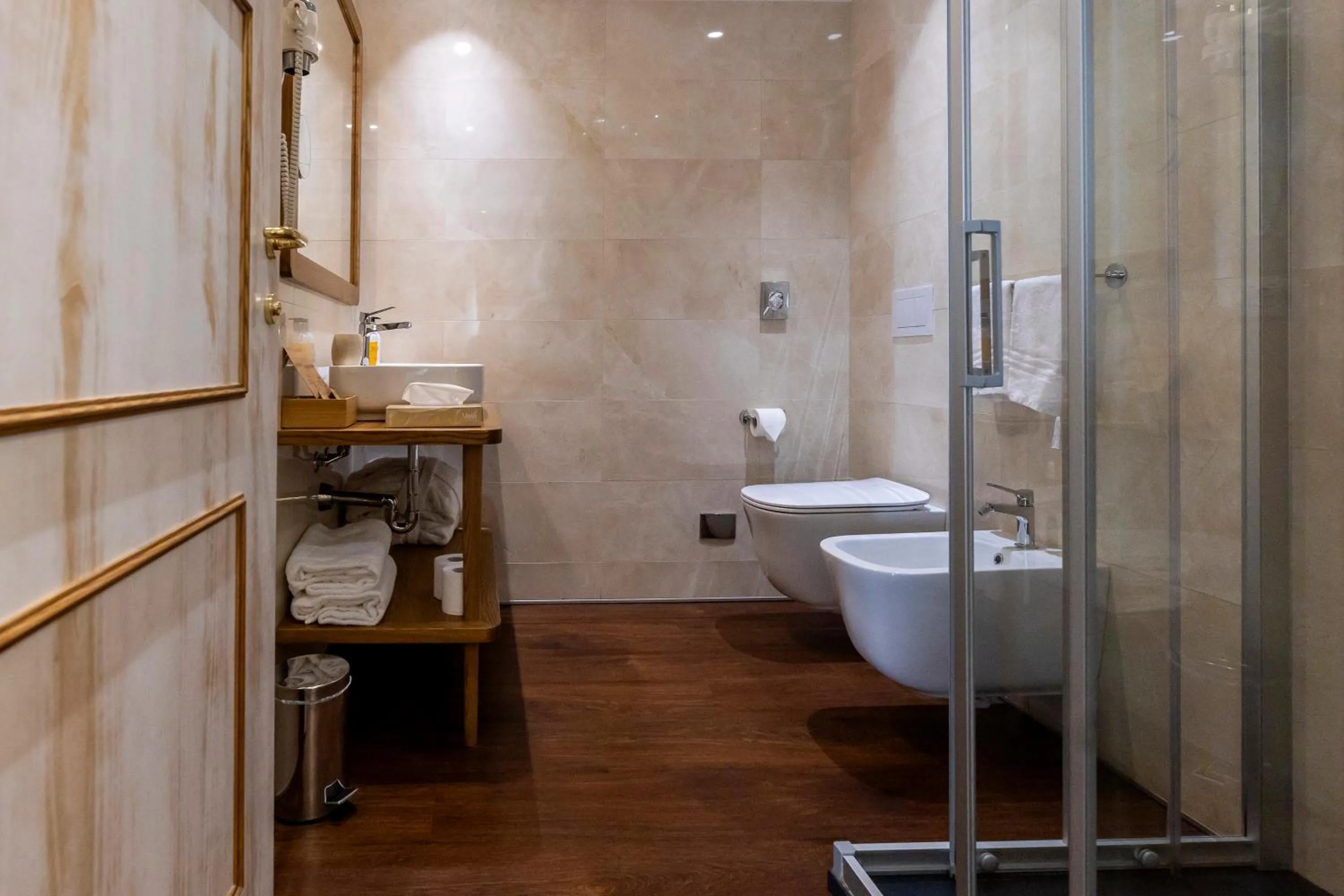 Shower in Il Belvedere