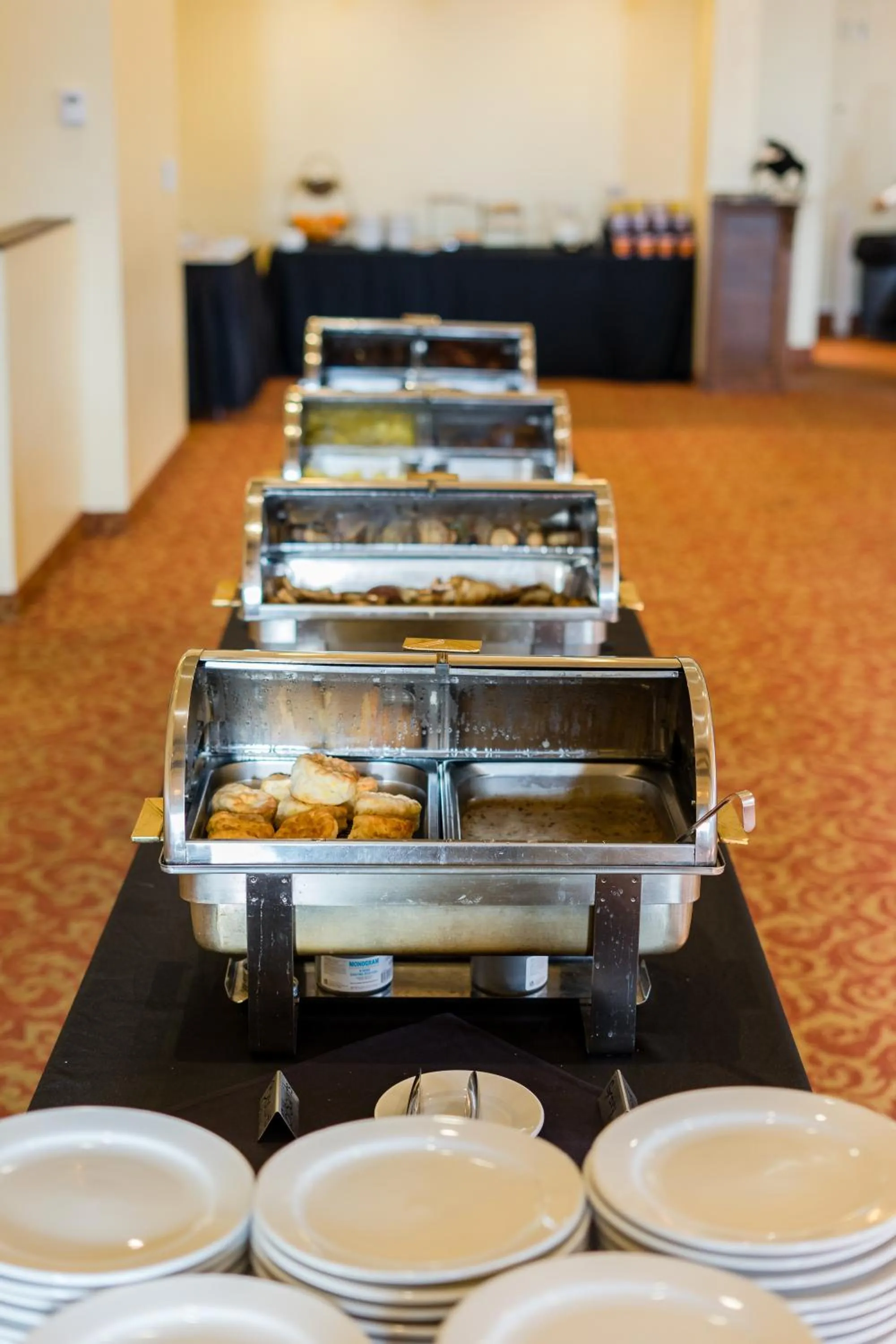 Dining area in The Wildwood Hotel