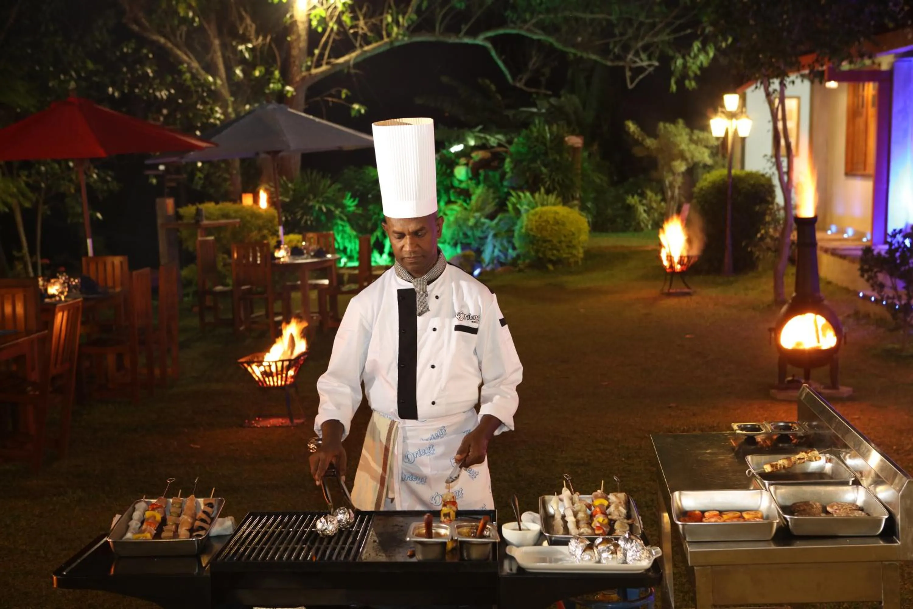 BBQ facilities in Orient Hotel