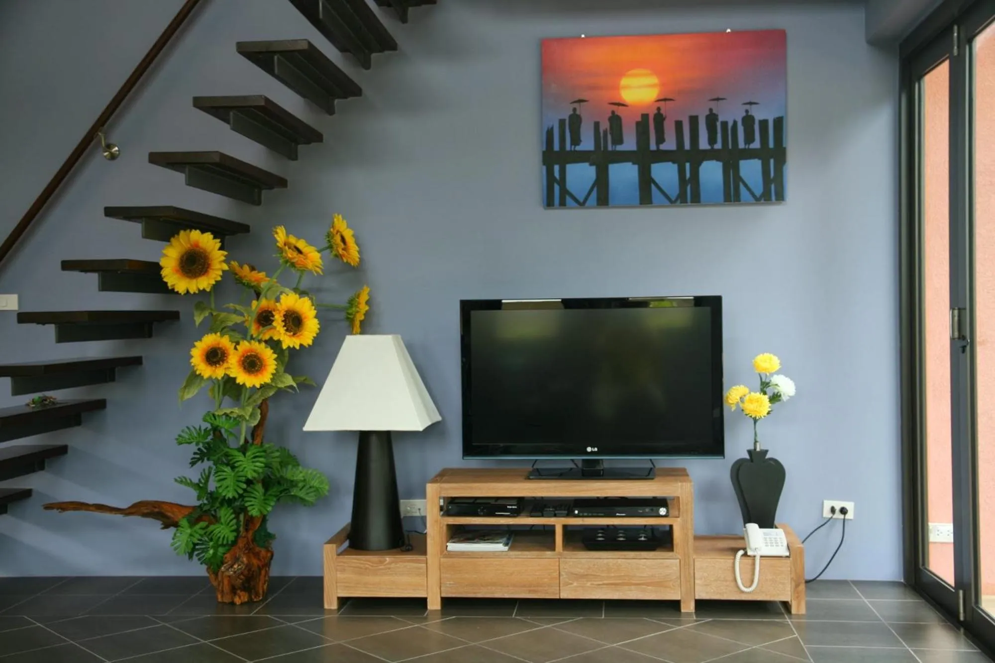 Living room in Tha Lane Bay Villas