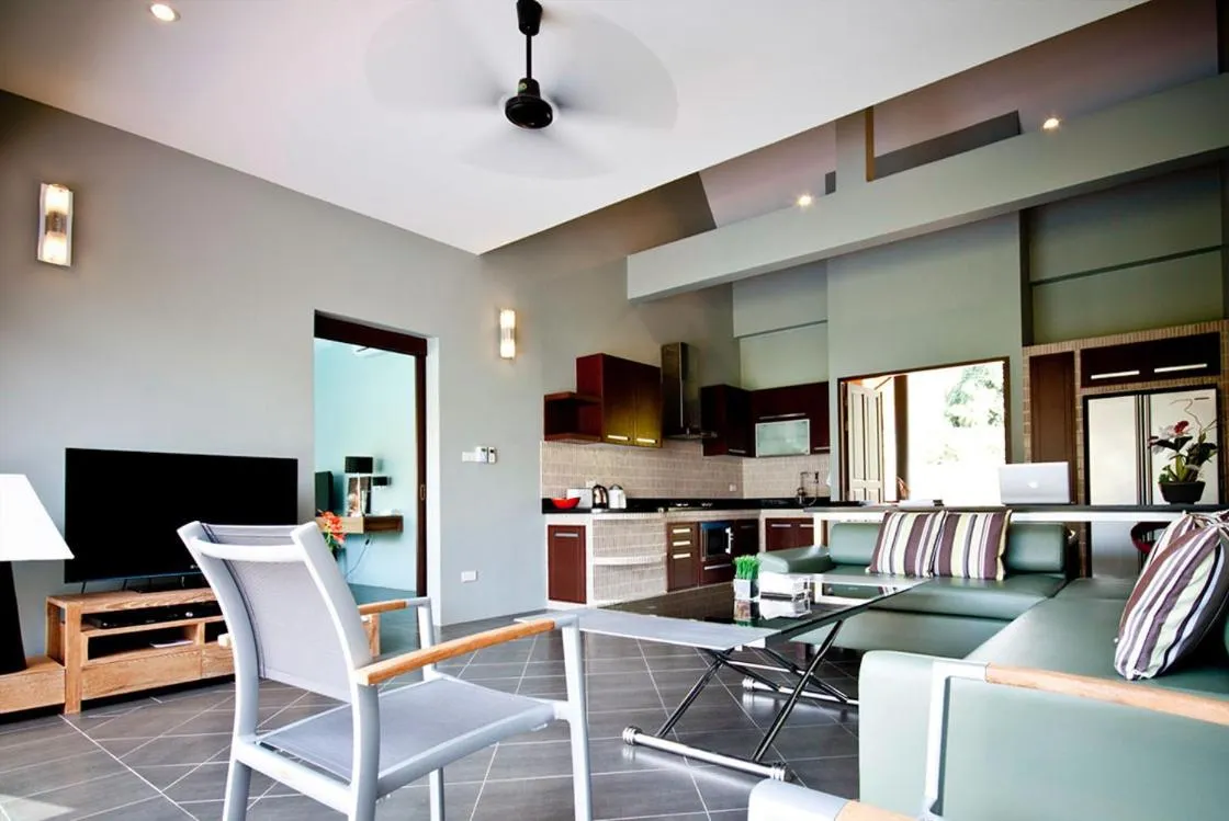 Seating area in Tha Lane Bay Villas