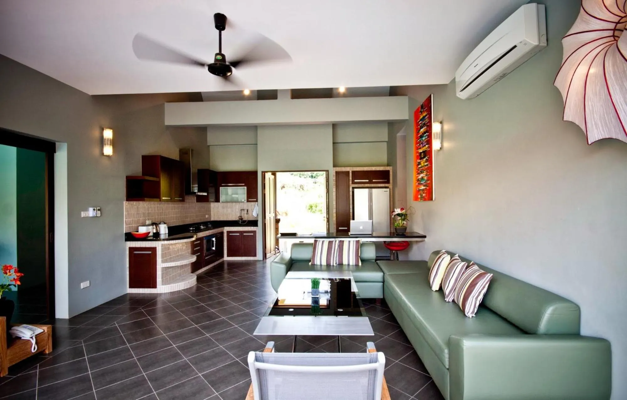 Living room in Tha Lane Bay Villas