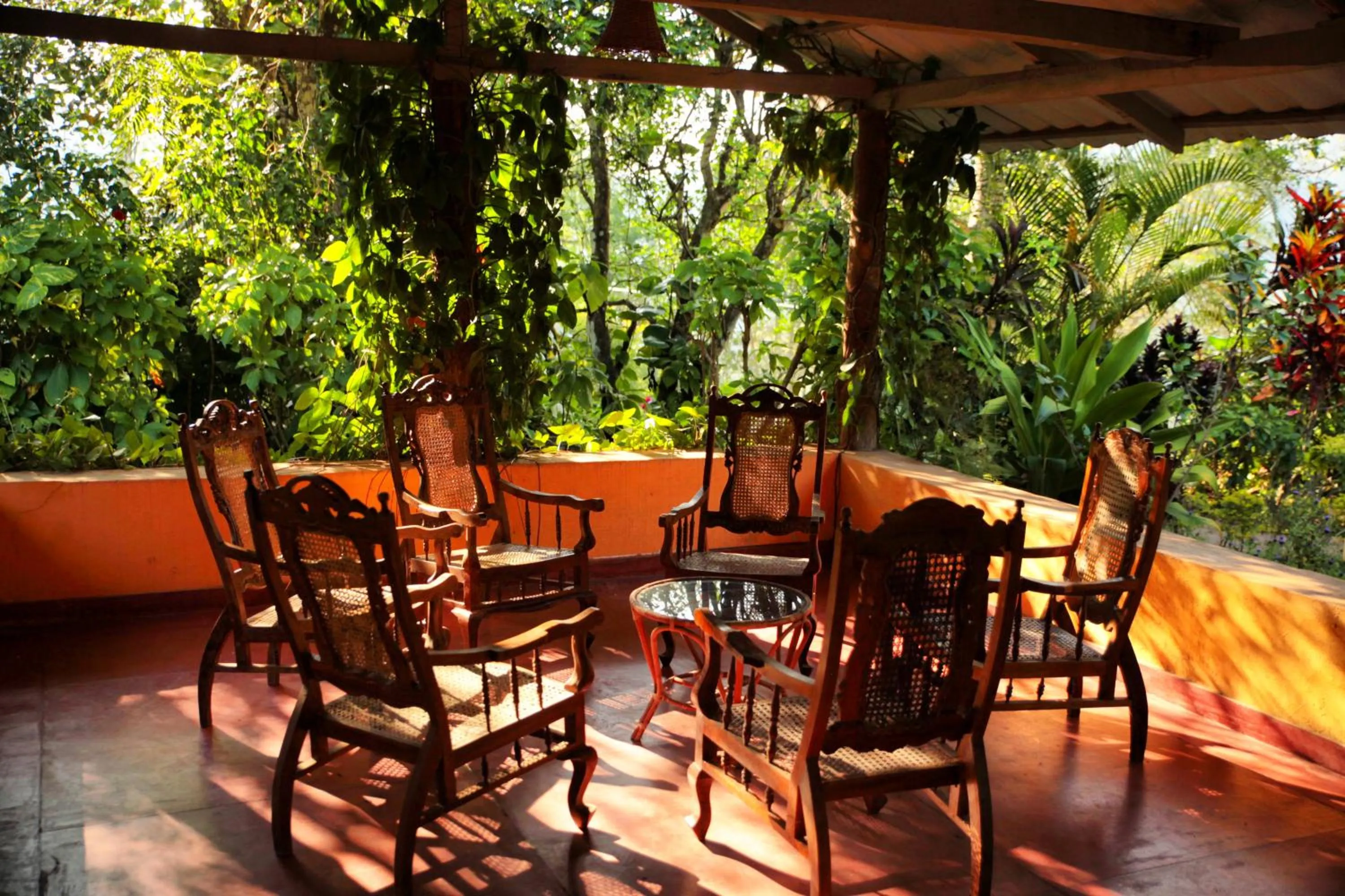 Patio in Sunnyside Holiday Bungalow