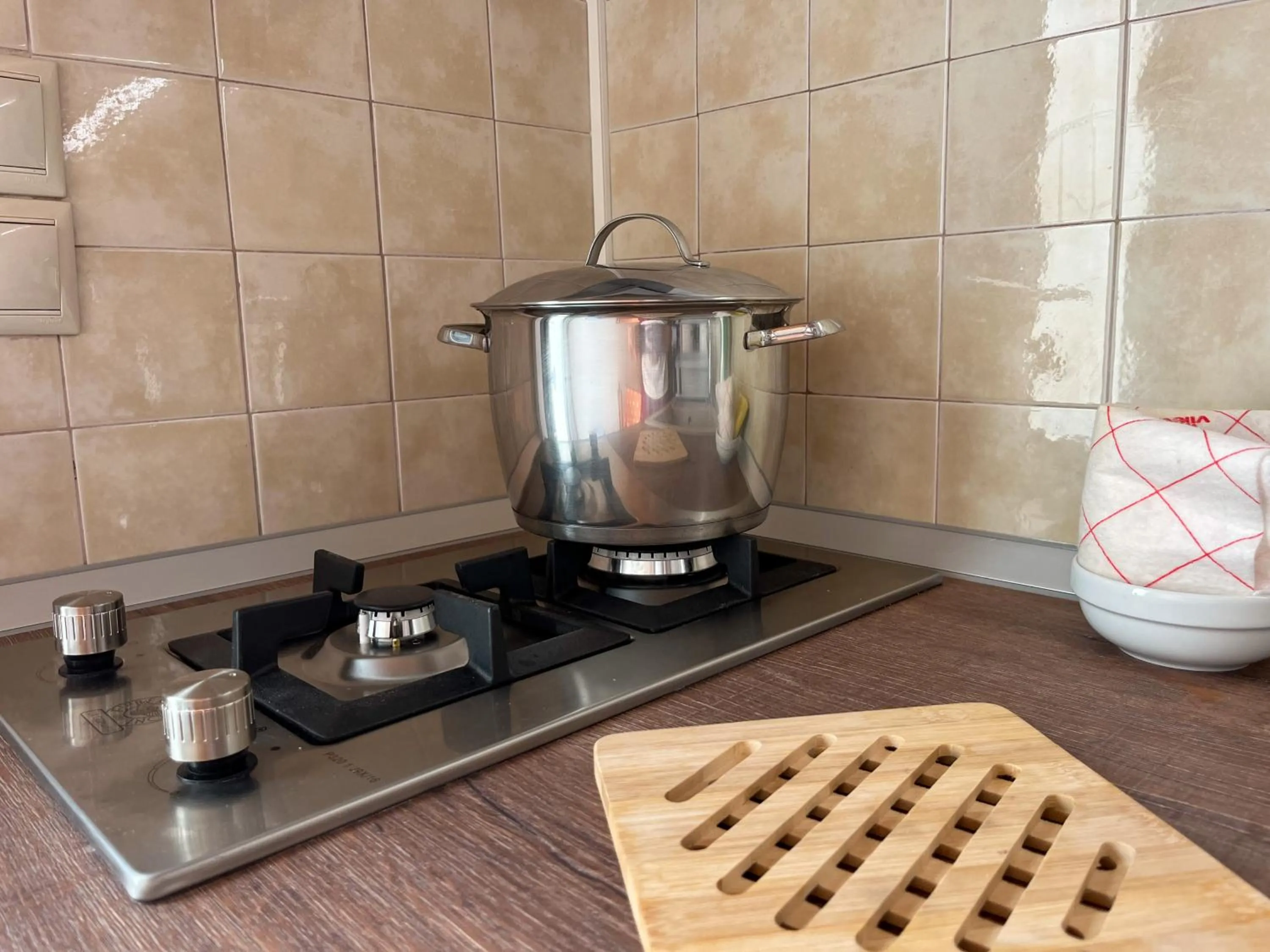 kitchen in Pettas Apartments