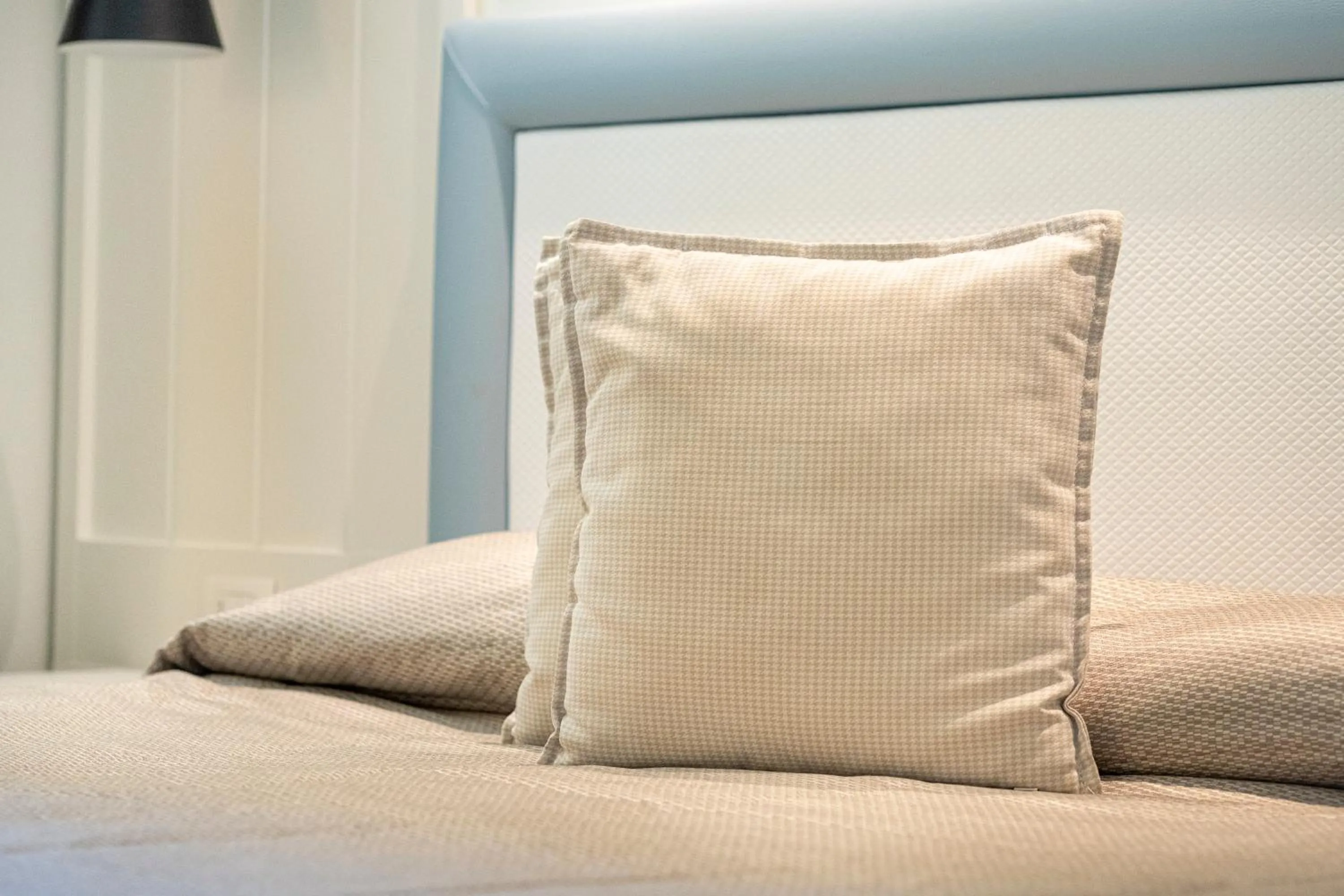 Bed in Mangia's Pollina Resort