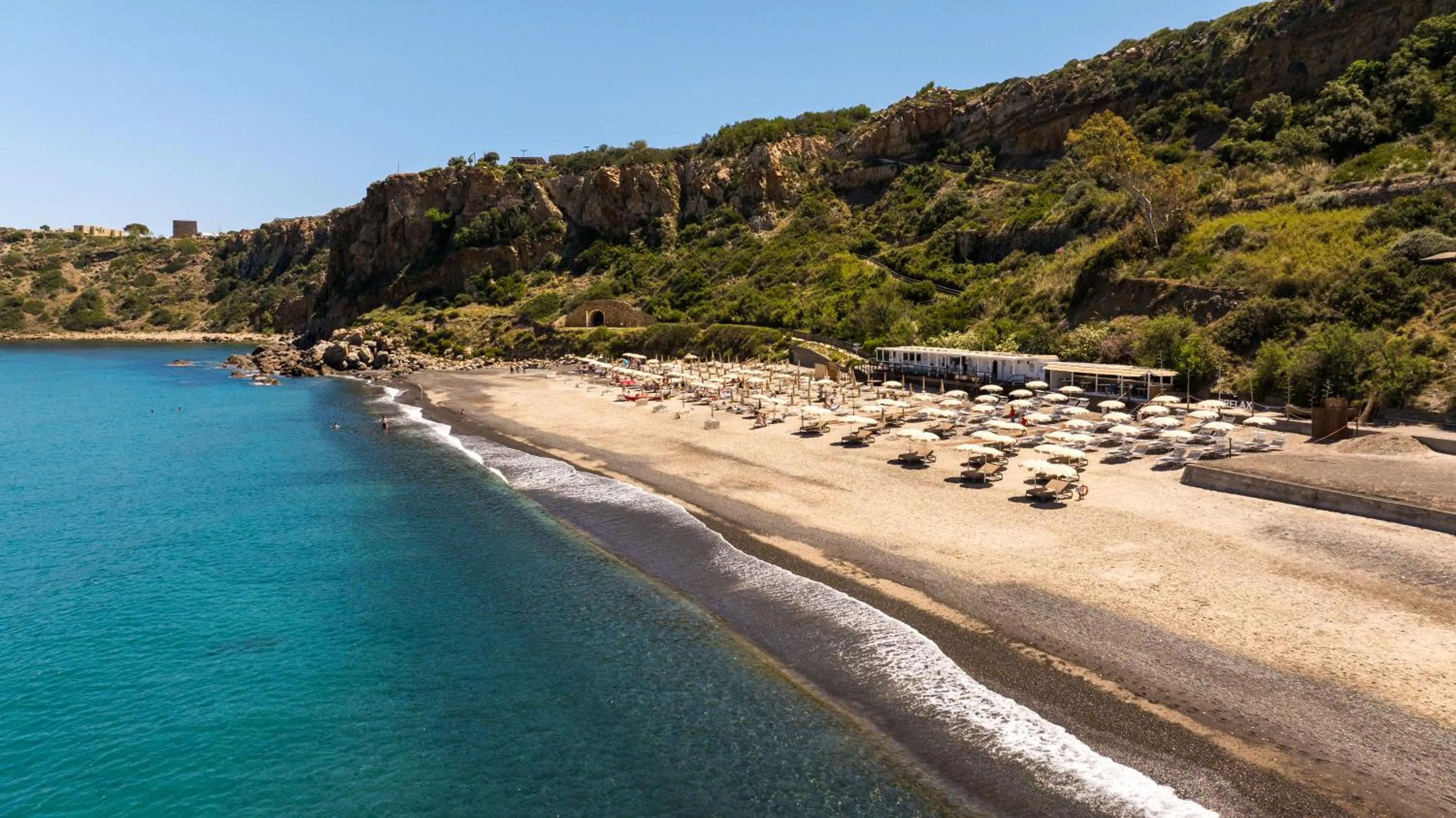 Swimming pool in Mangia's Pollina Resort