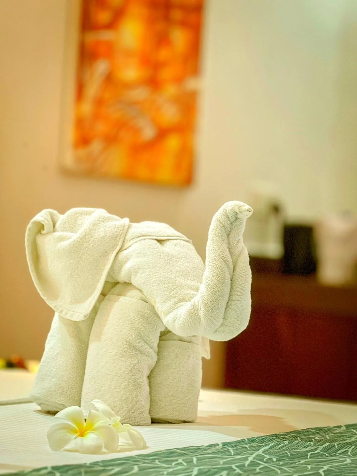 Bed in The Long Beach Resort & Spa