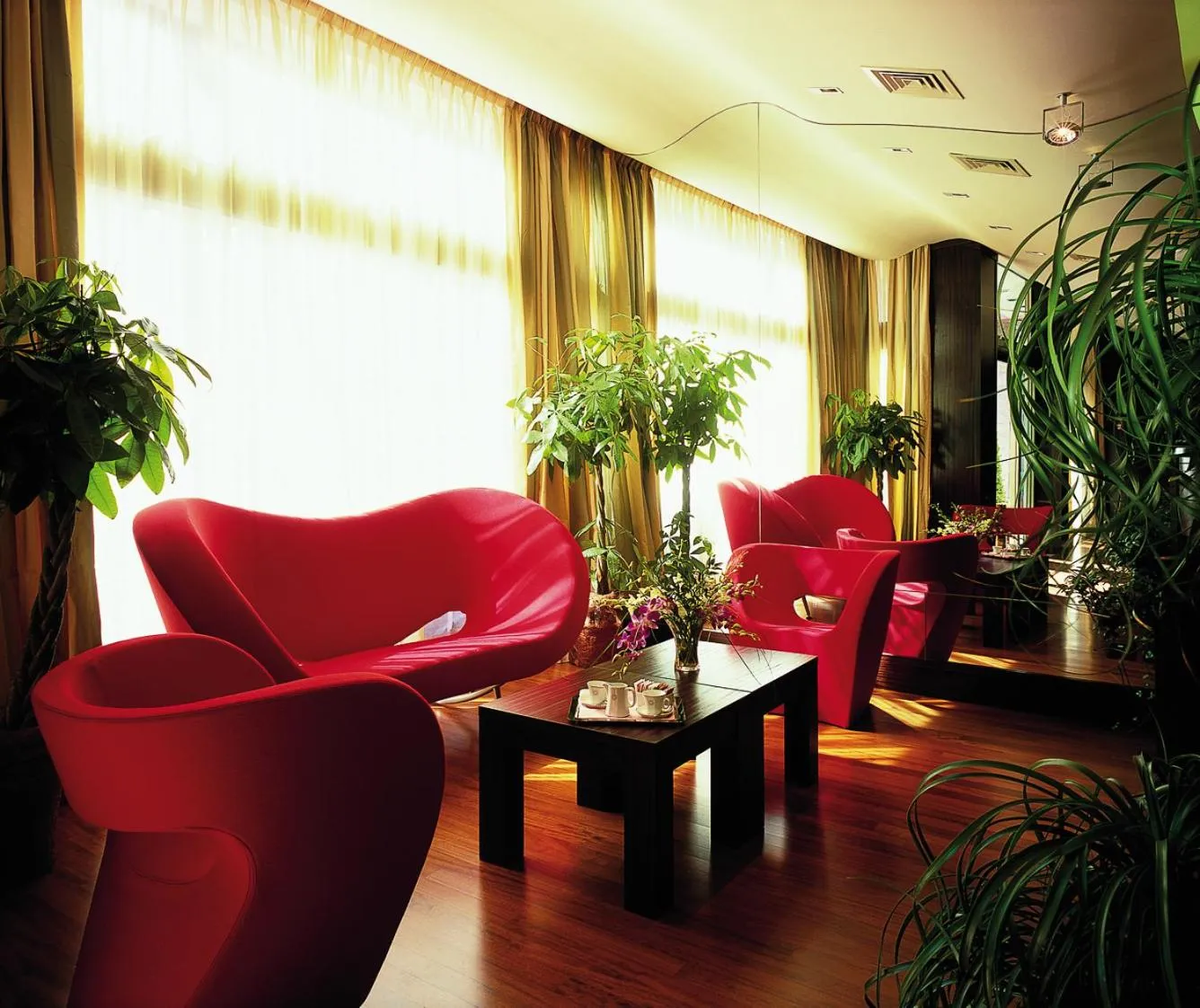 Communal lounge/ TV room in Hotel La Fenice