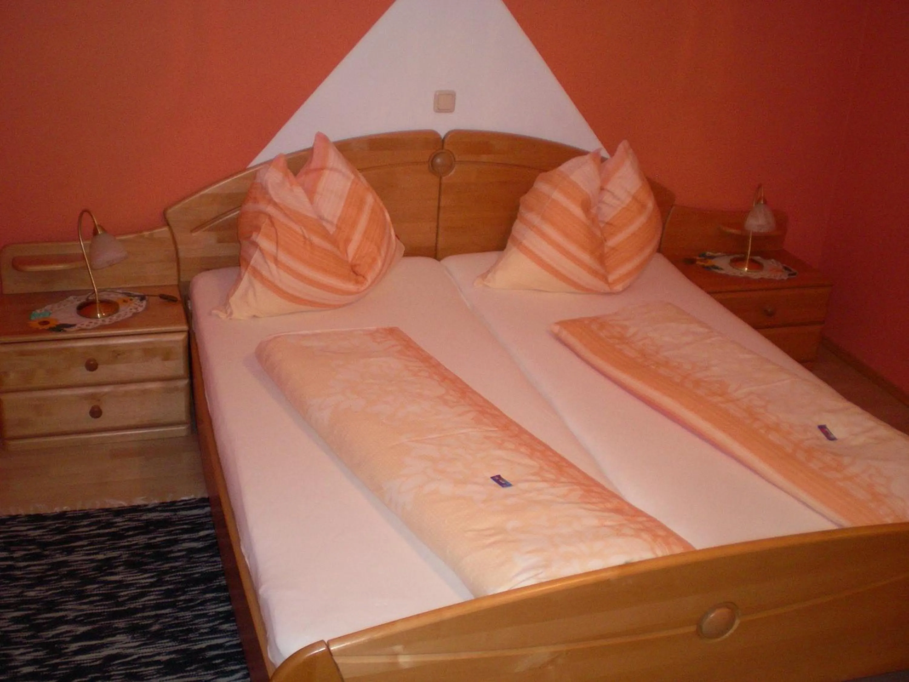 Bed in Pension Thermensonne