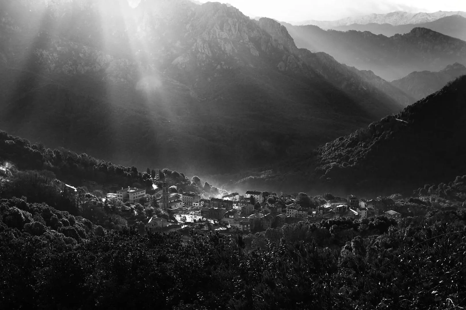 Natural landscape in L'Alivi di l'Osari