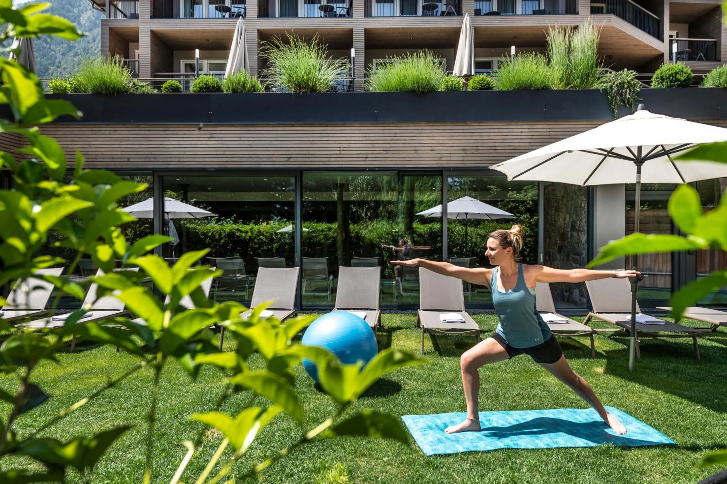 Garden in Hotel Das Stachelburg