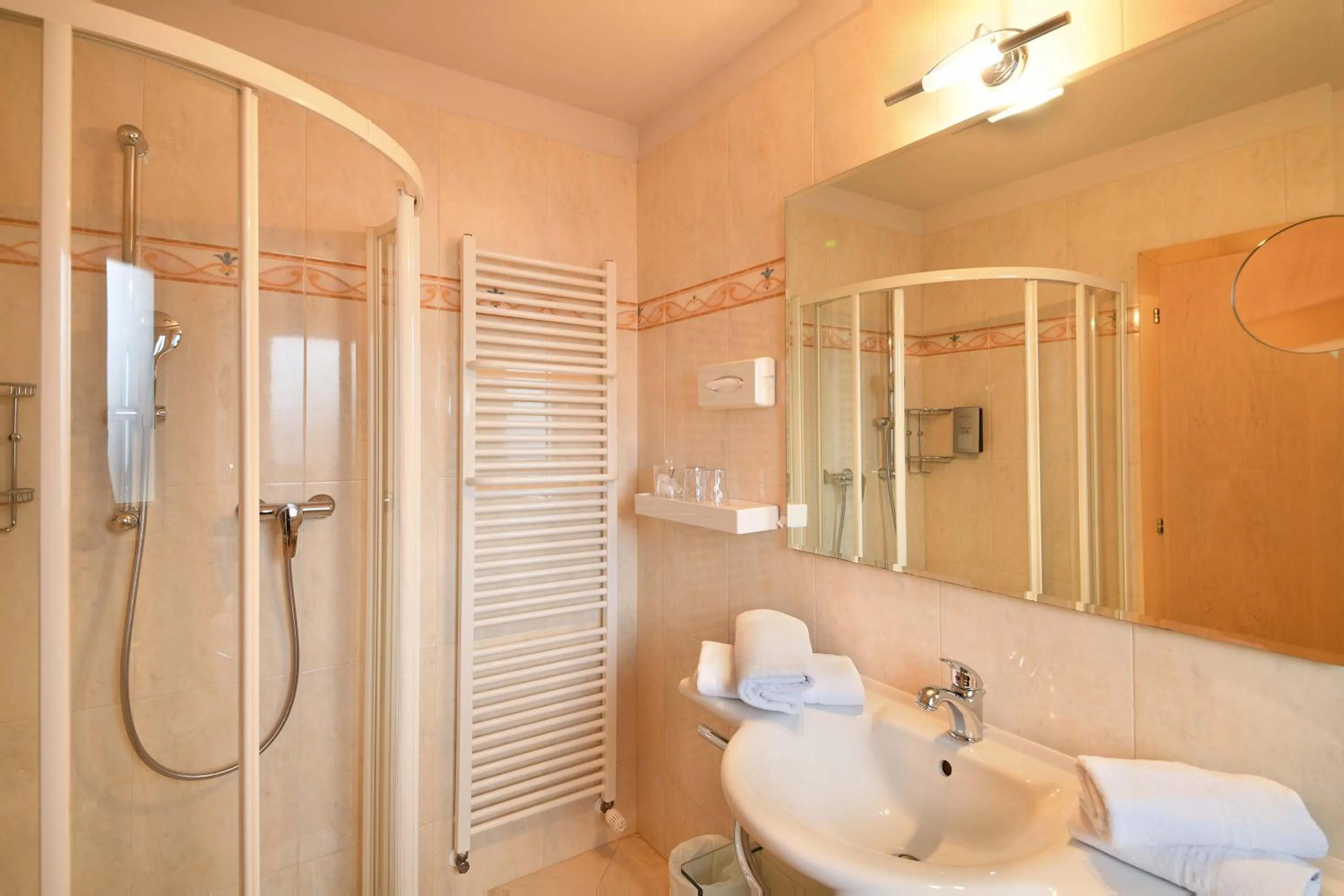 Bathroom in Hotel Das Stachelburg