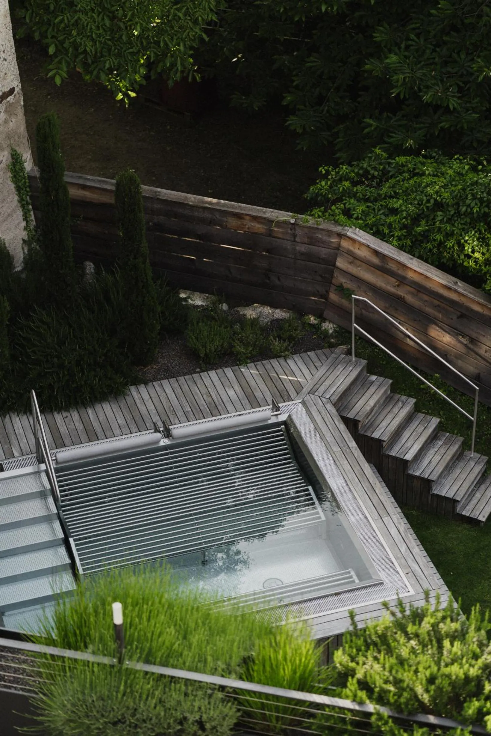 Hot Tub in Hotel Das Stachelburg