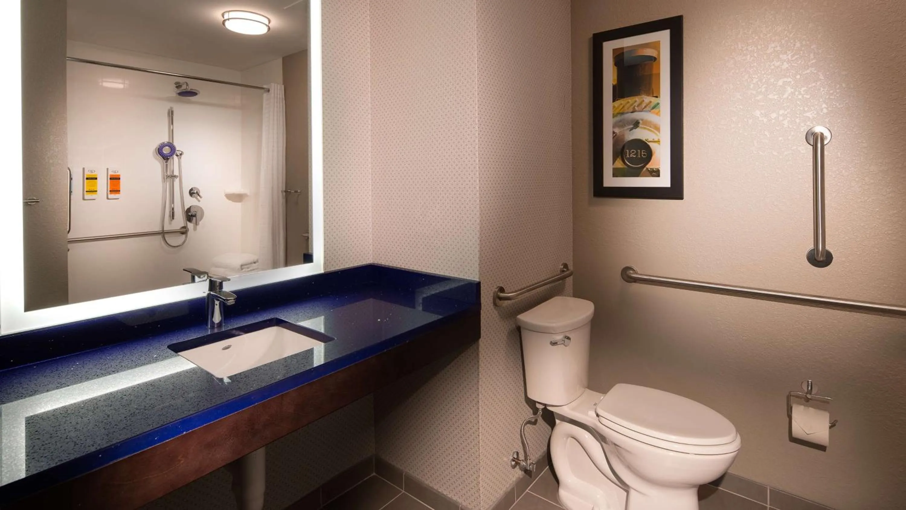 Bathroom in GLō Best Western Asheville Tunnel Road