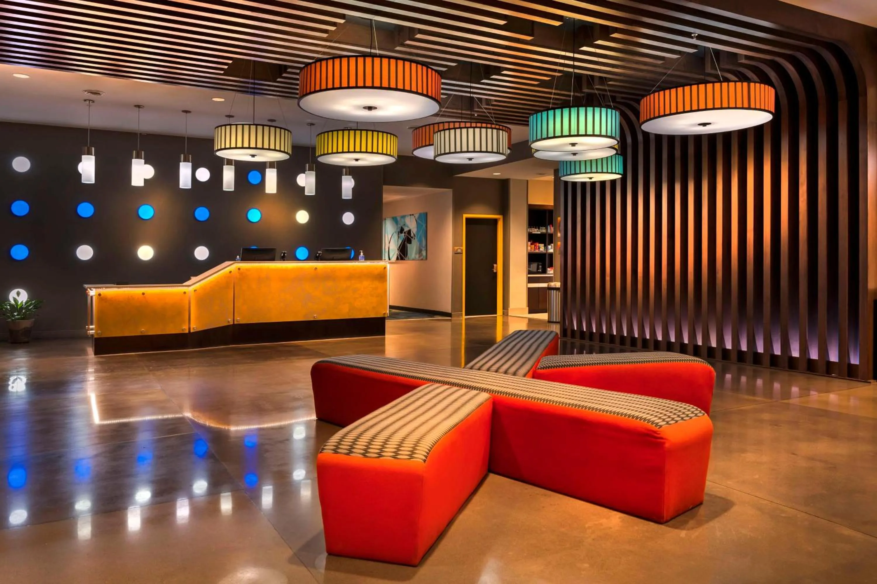 Lobby or reception in GLo Hotel Asheville-Blue Ridge Parkway