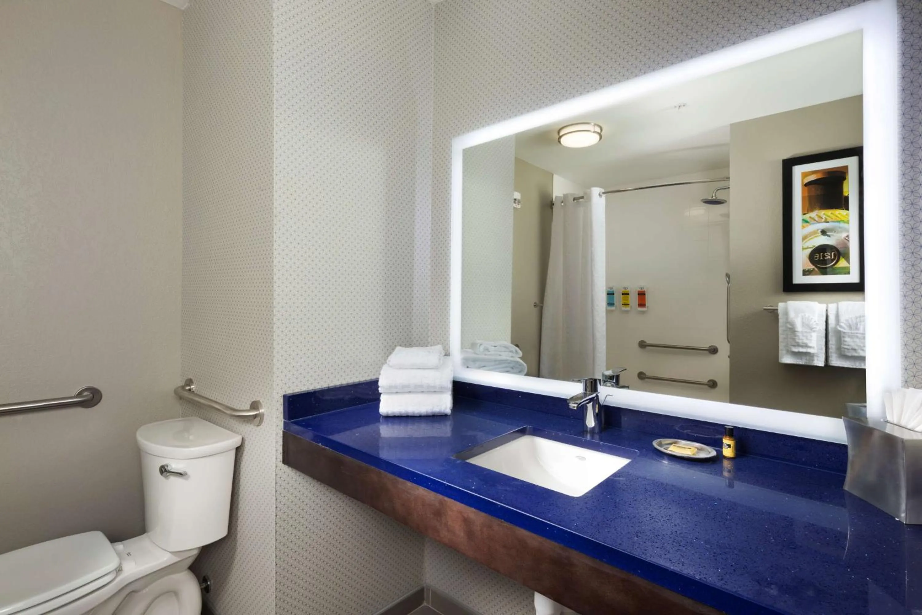 Bathroom in GLō Best Western Asheville Tunnel Road