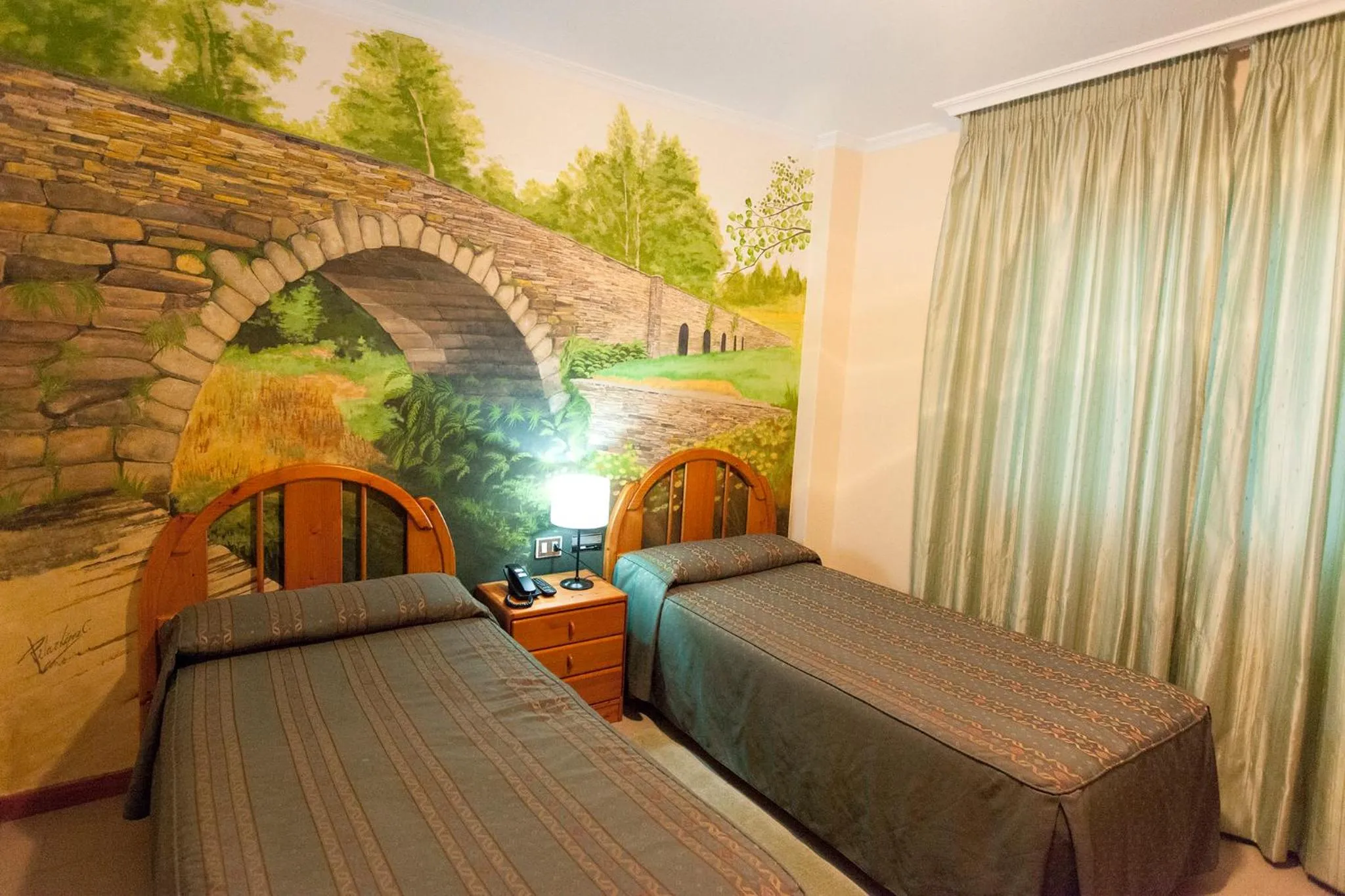 Bed in Hostal Restaurante Terra Chá