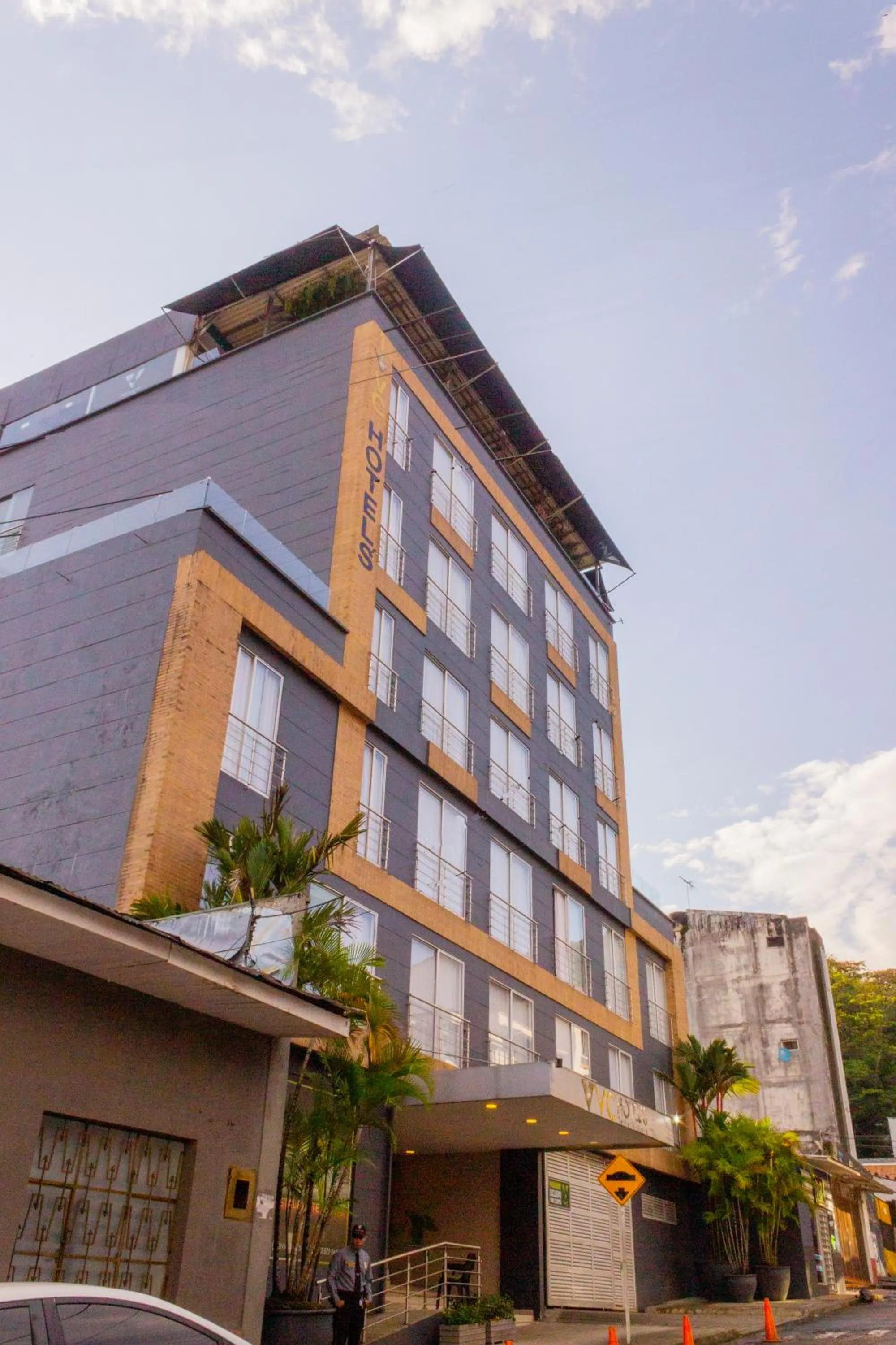 Facade/entrance in VVC Hotel's