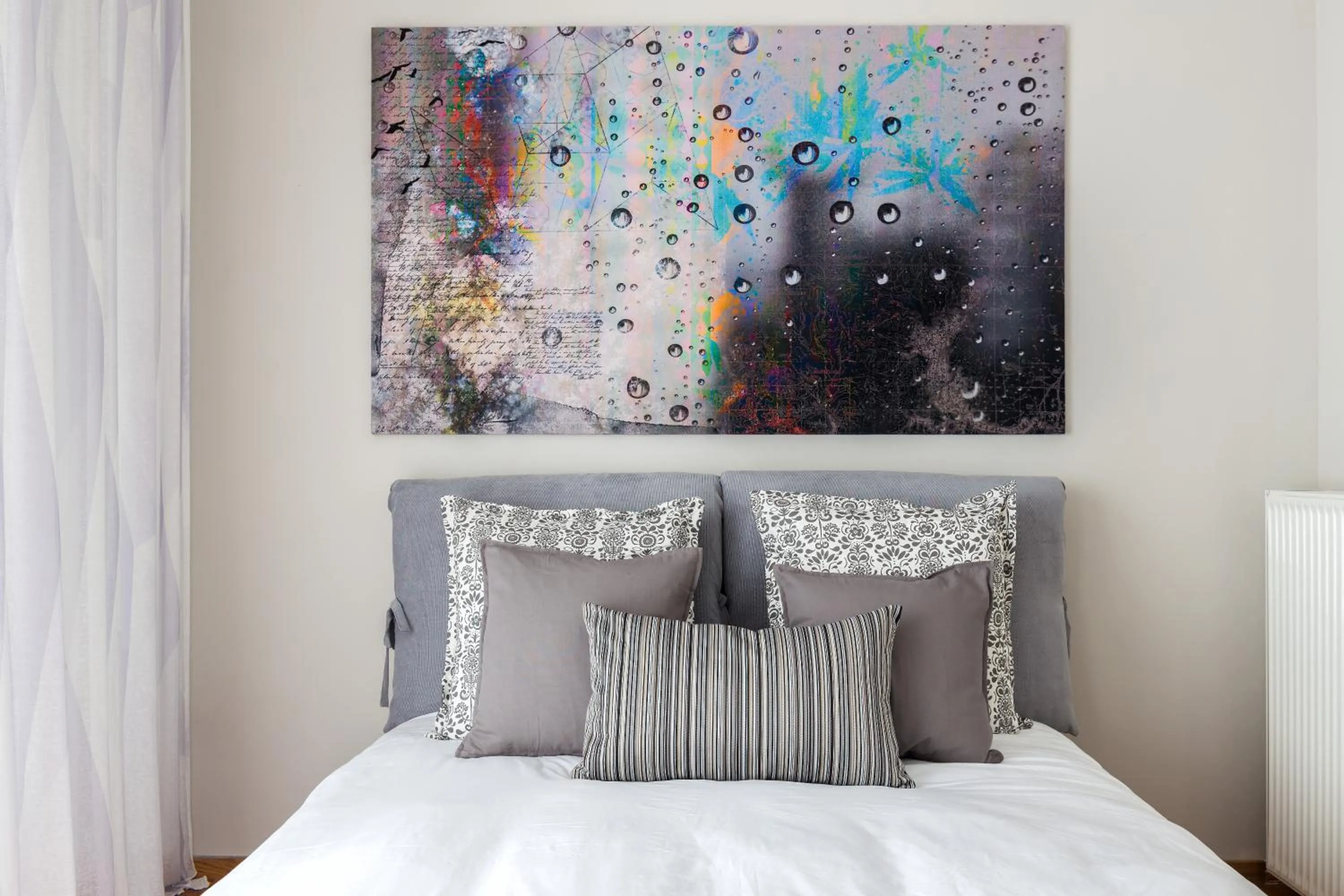 Bed in Acropolis Stylish Suite