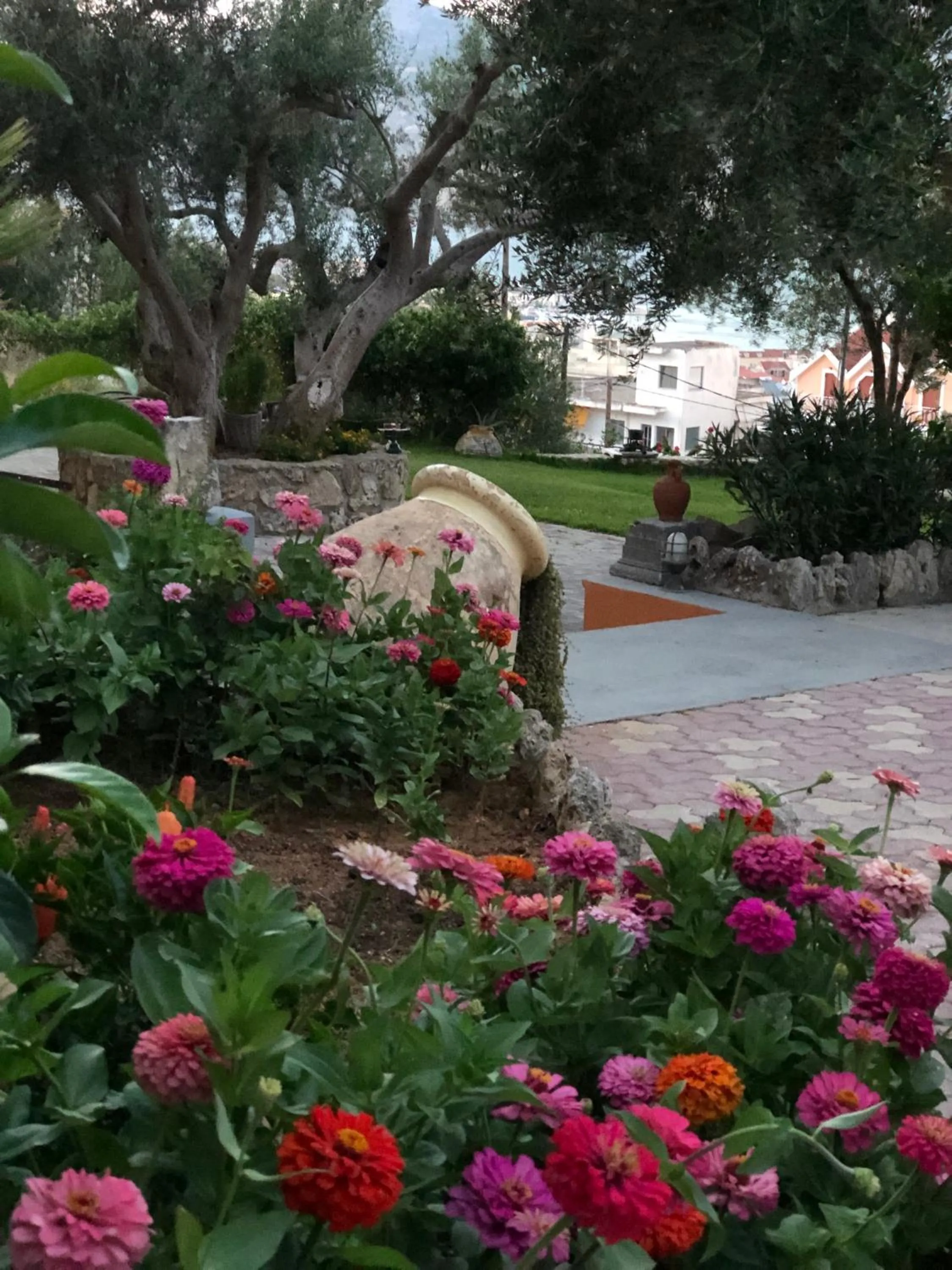 Garden in Liostasi Retreat