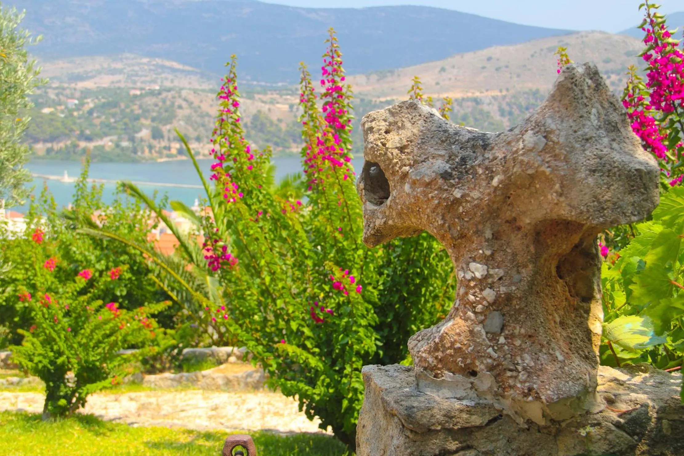 Garden in Liostasi Retreat