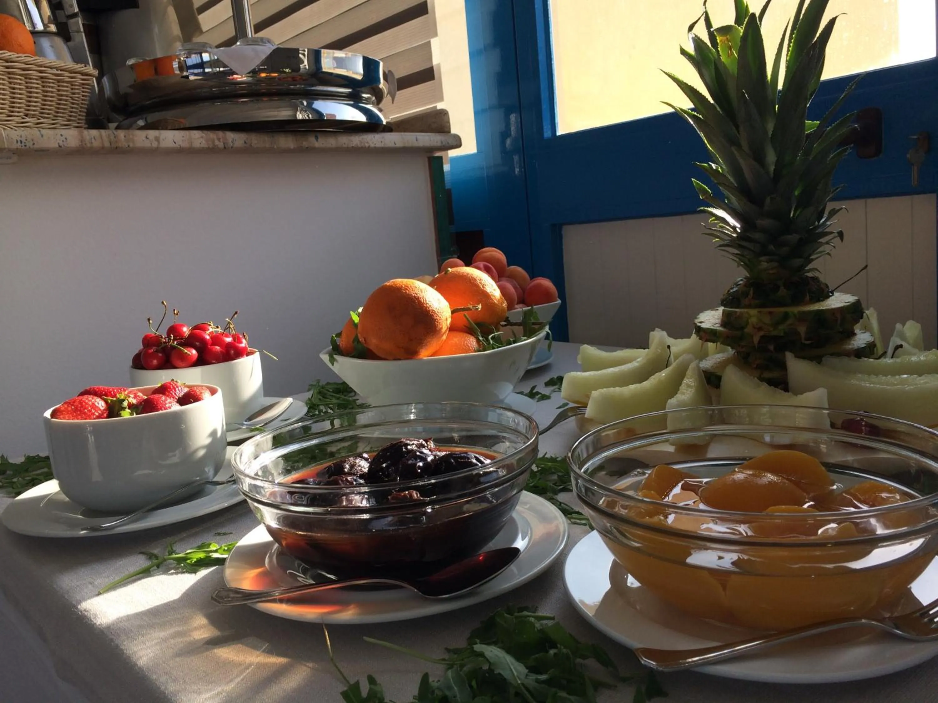 Buffet breakfast in Hotel Trinacria