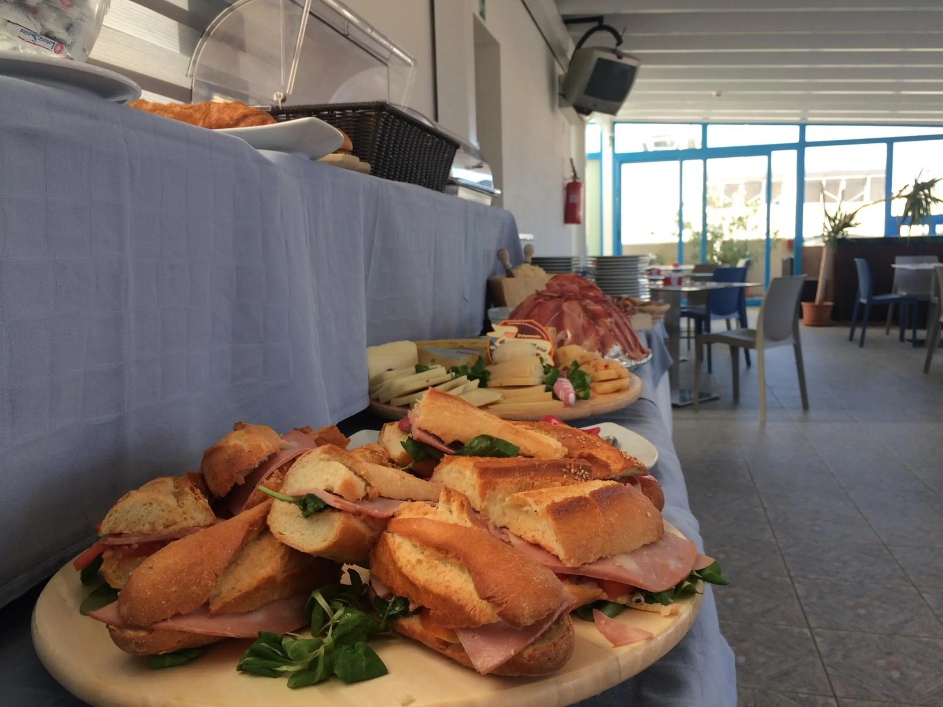 Buffet breakfast in Hotel Trinacria