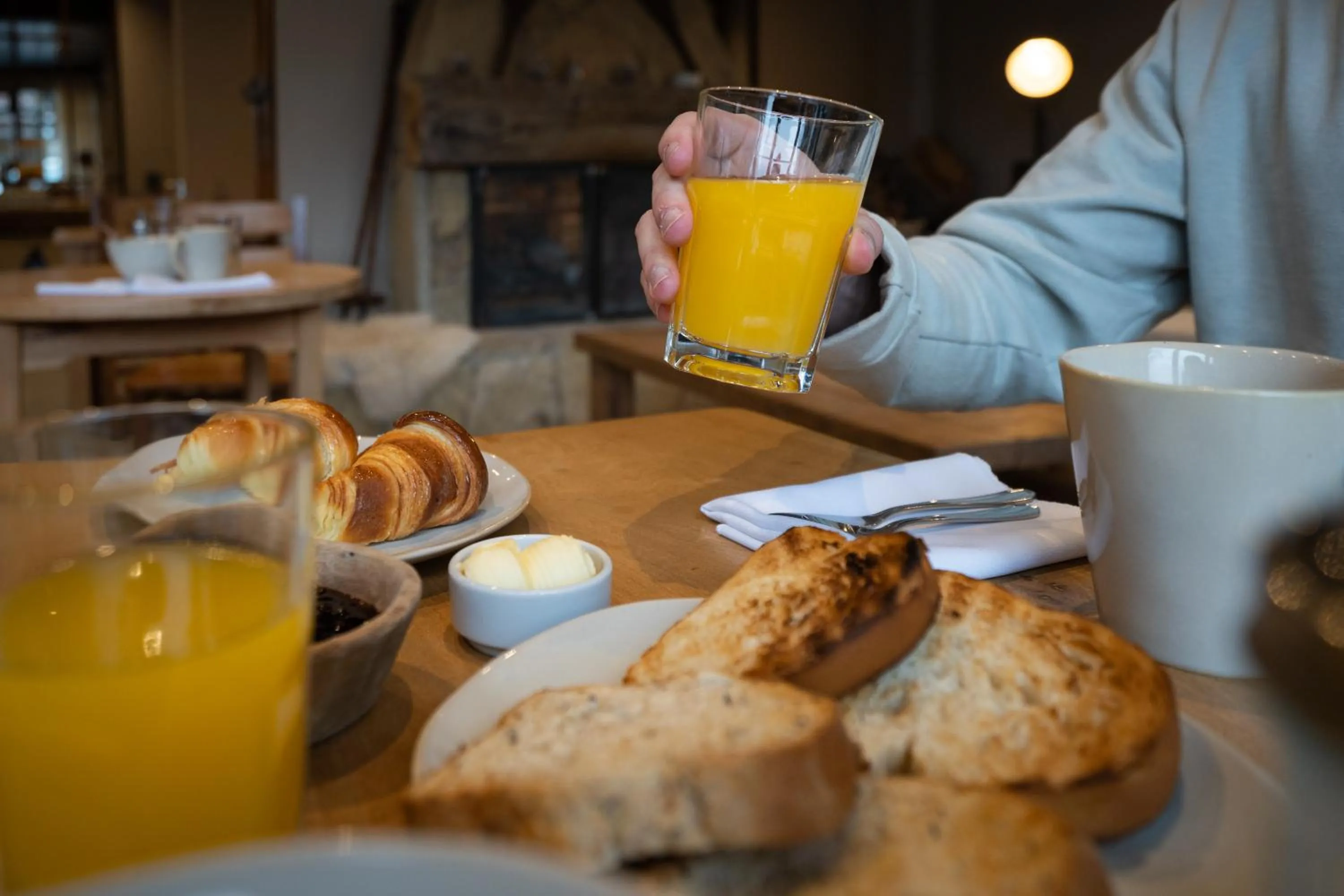 Food and drinks in Tunqueley Hotel