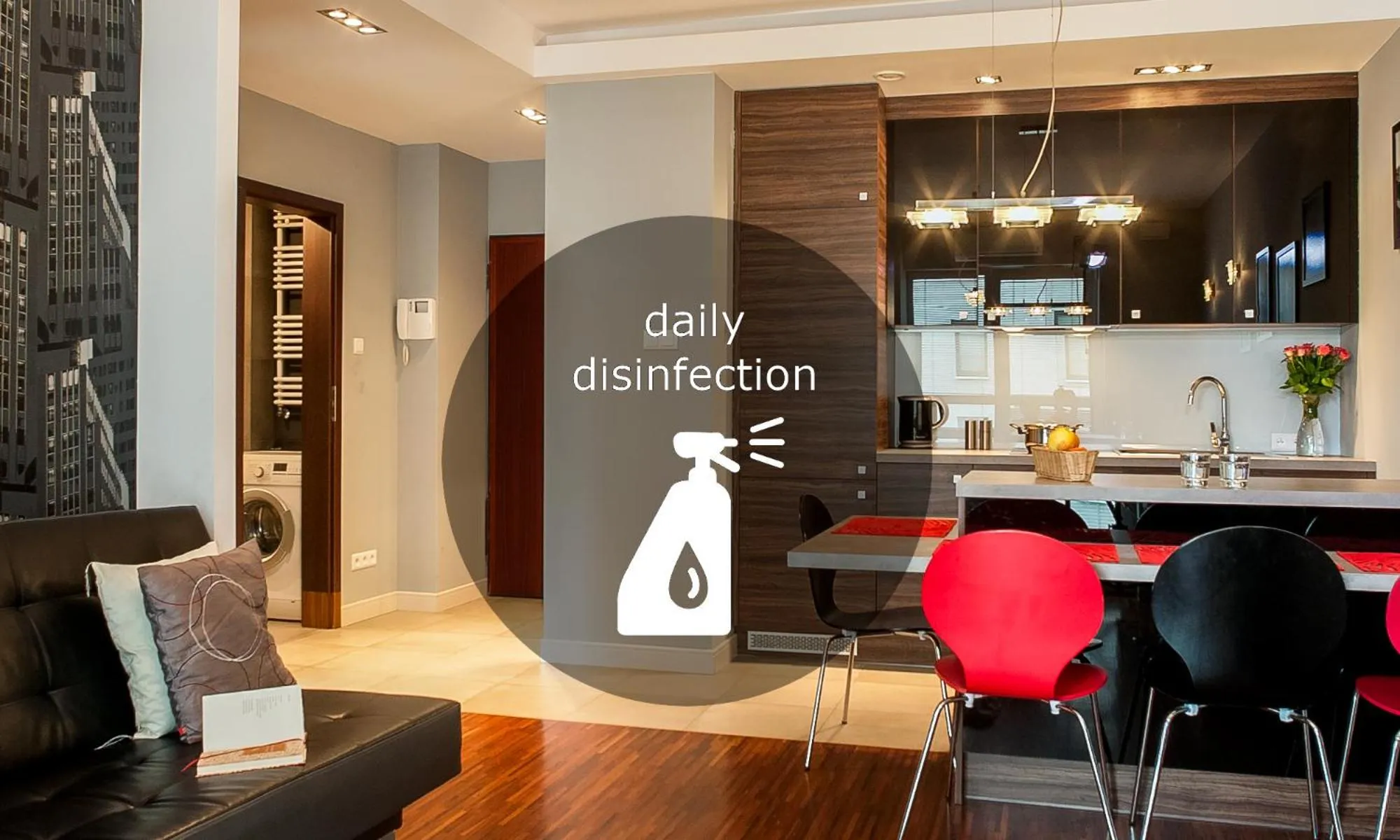 Dining area in Platinum Towers E-Apartments