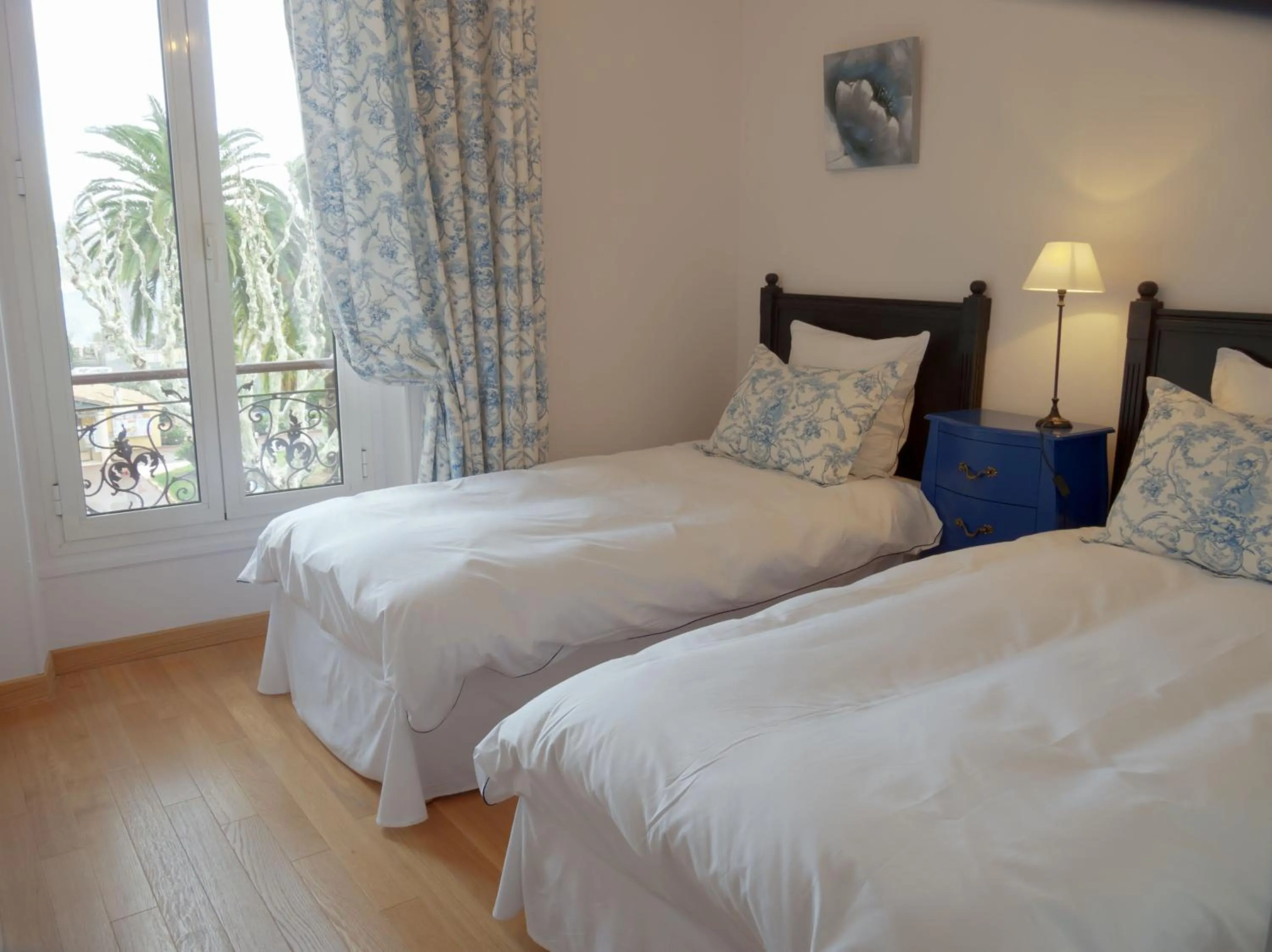 Bed in Hotel La Regence