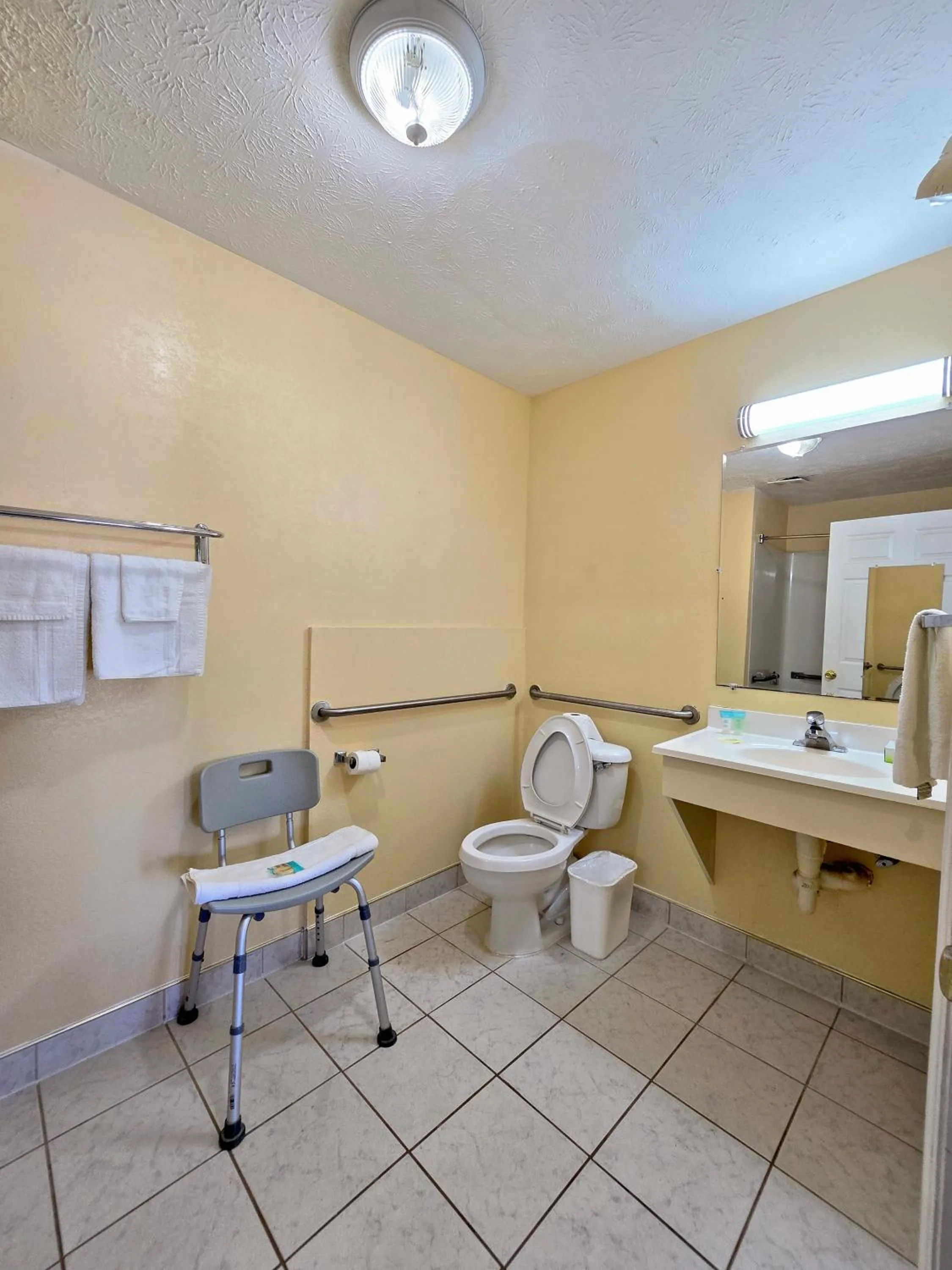 Bathroom in Garden Inn and Suites near Callaway Gardens Pine Mountain