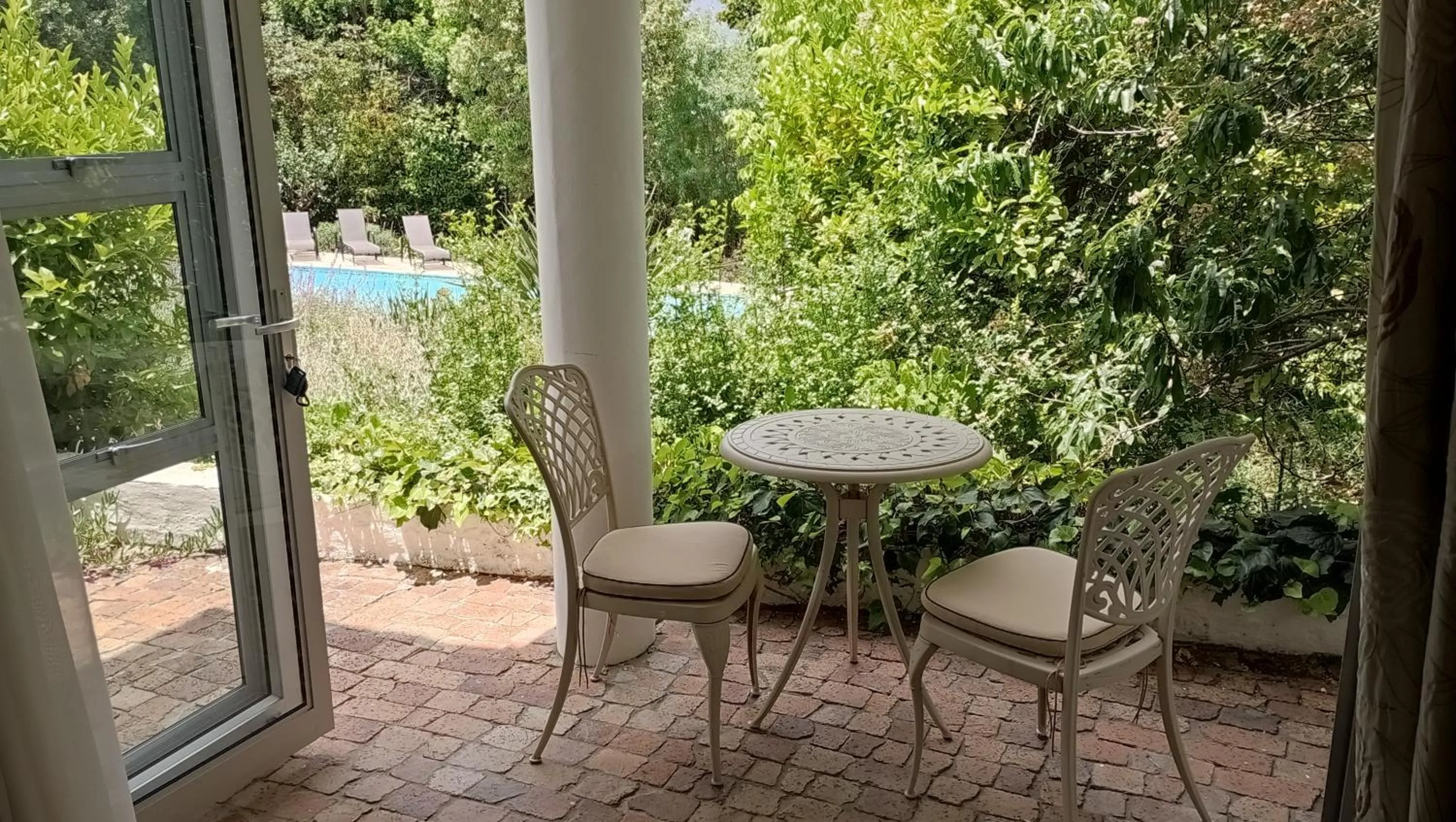 Patio in Alba House Guest House