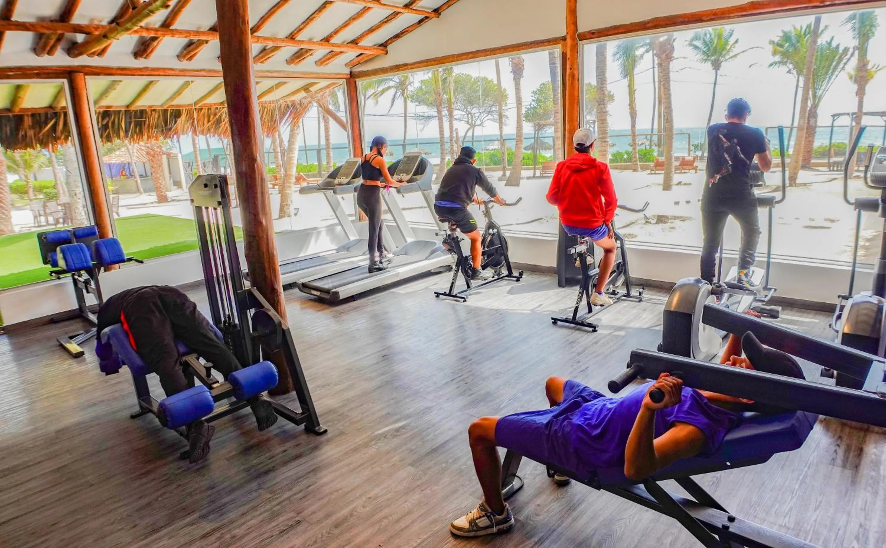 Fitness centre/facilities in Sunsol Isla Caribe