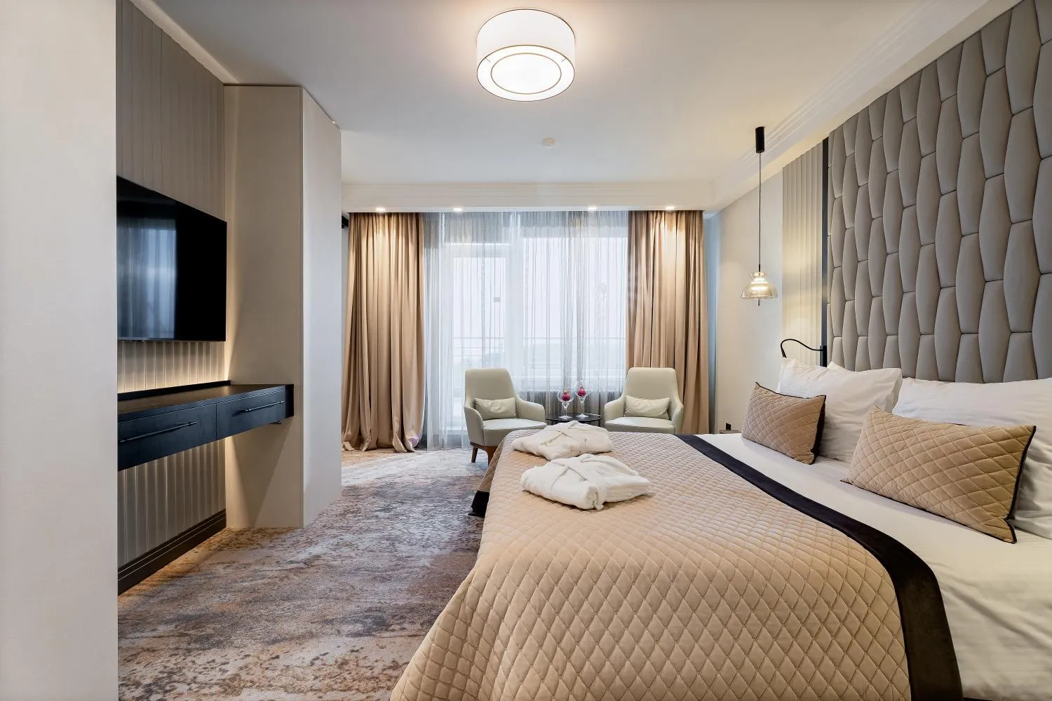 Bedroom, Bed in Baltic Beach Hotel & SPA