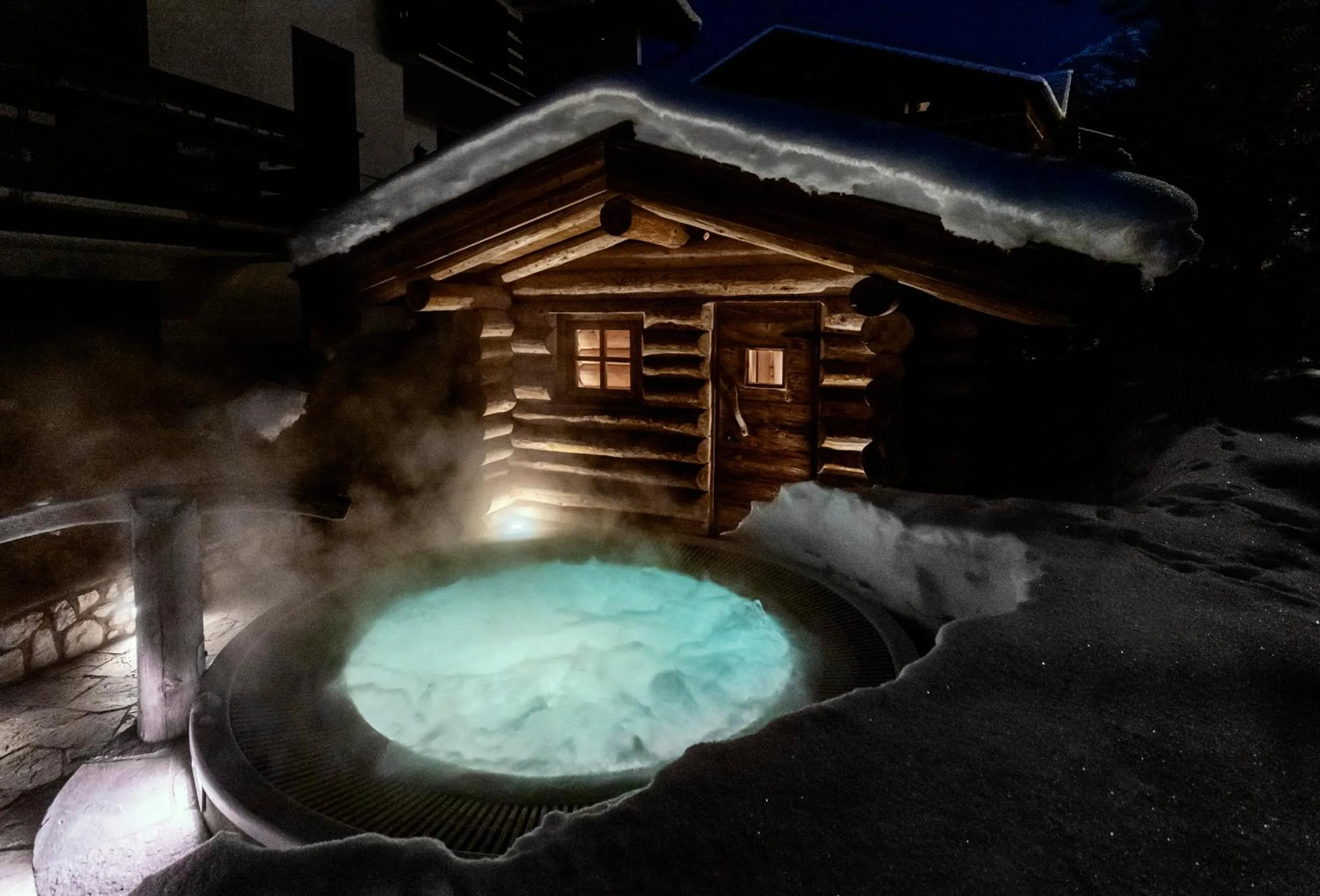 Hot Tub in Hotel Tyrol