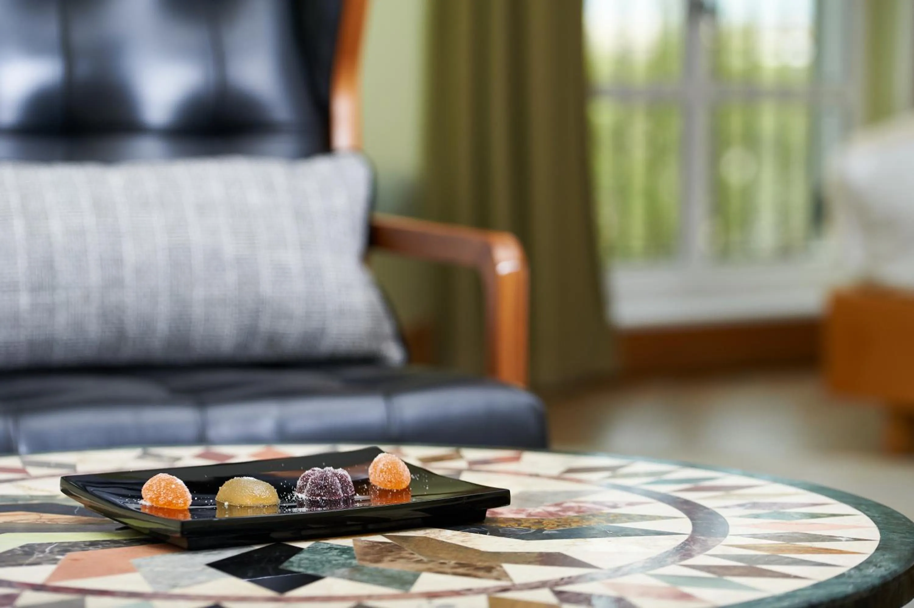 Seating area in The Megaro Hotel - Kings Cross St Pancras, London