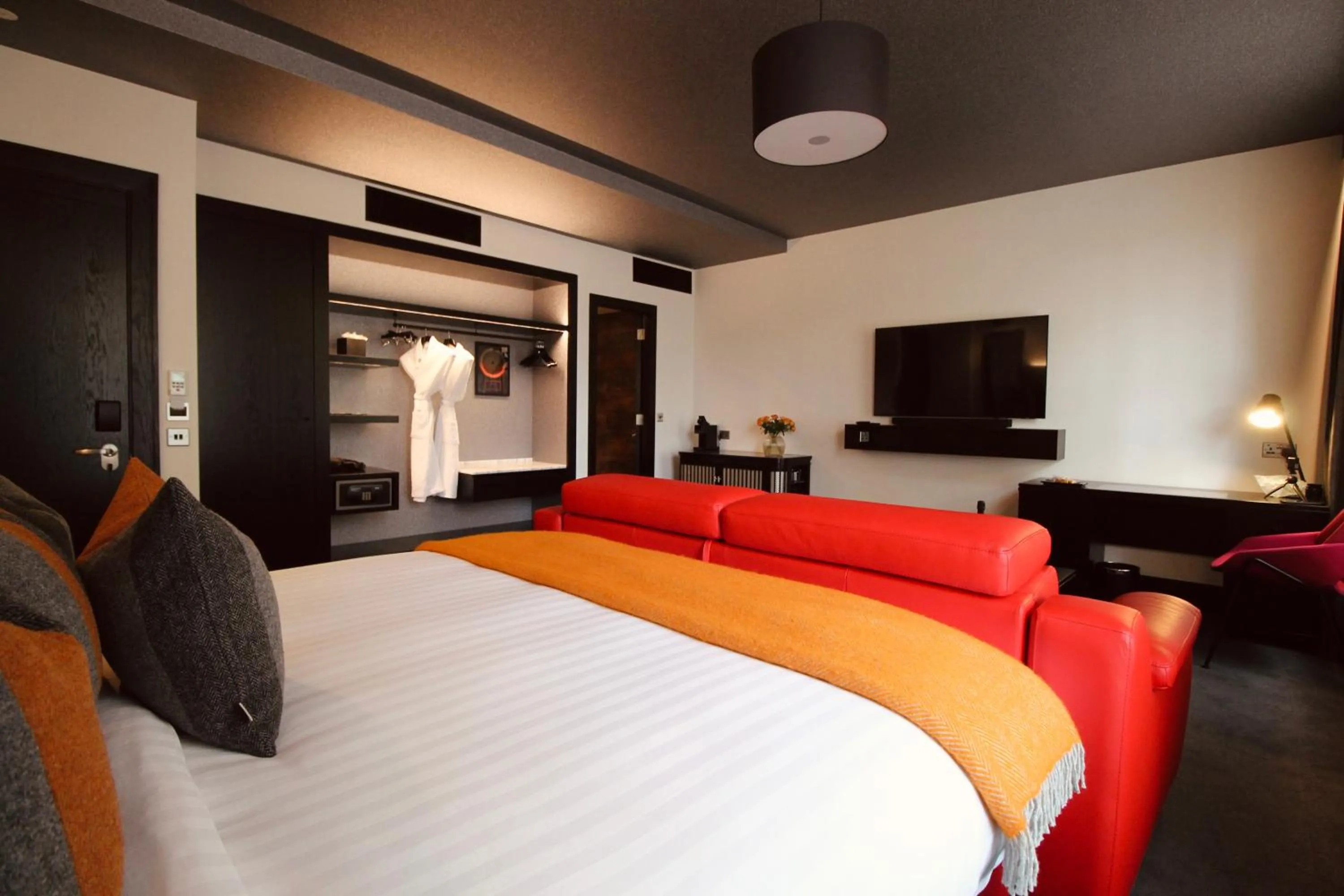 Photo of the whole room, Bed in The Megaro Hotel - Kings Cross St Pancras, London