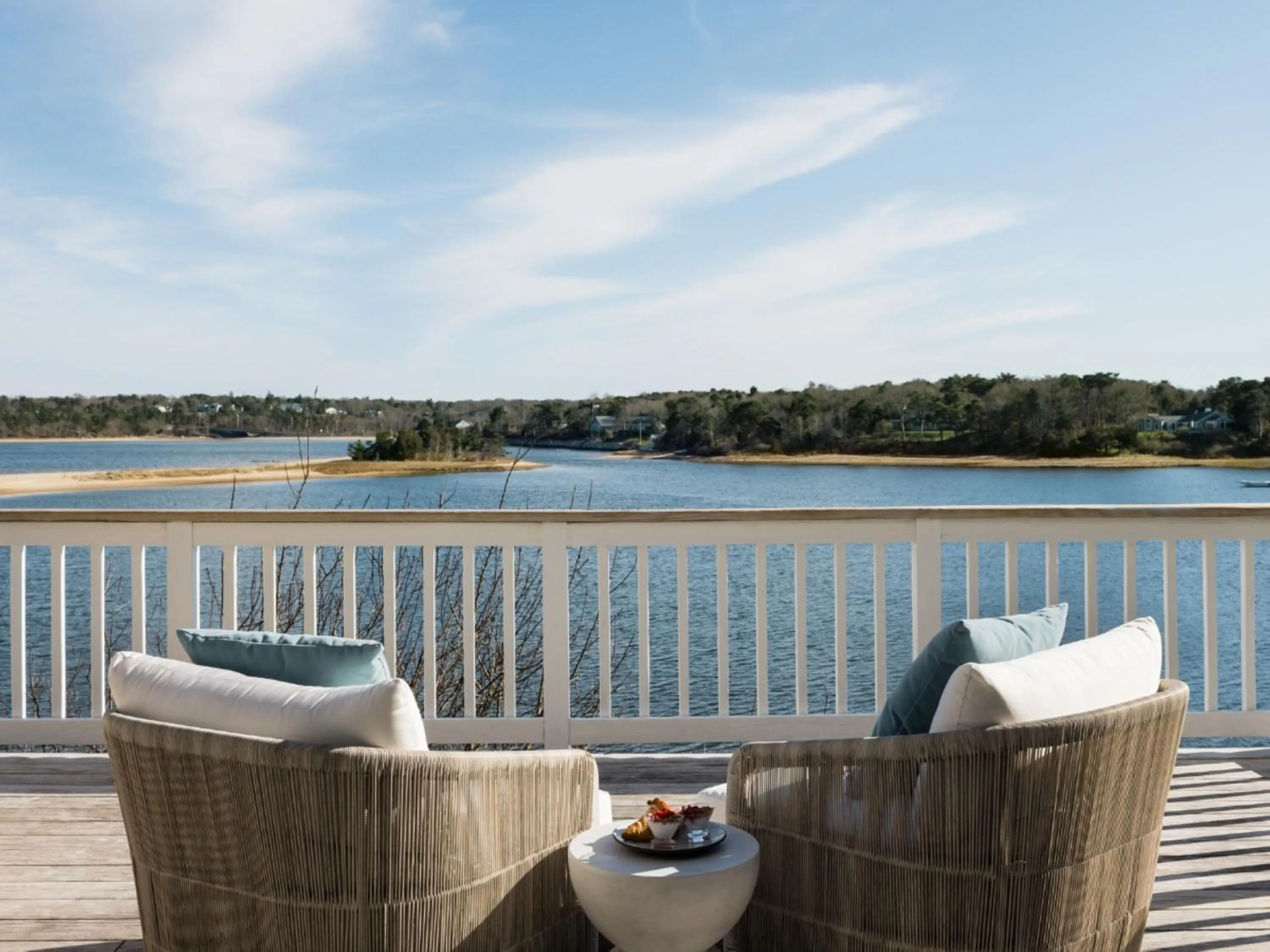 Patio in Wequassett Resort and Golf Club