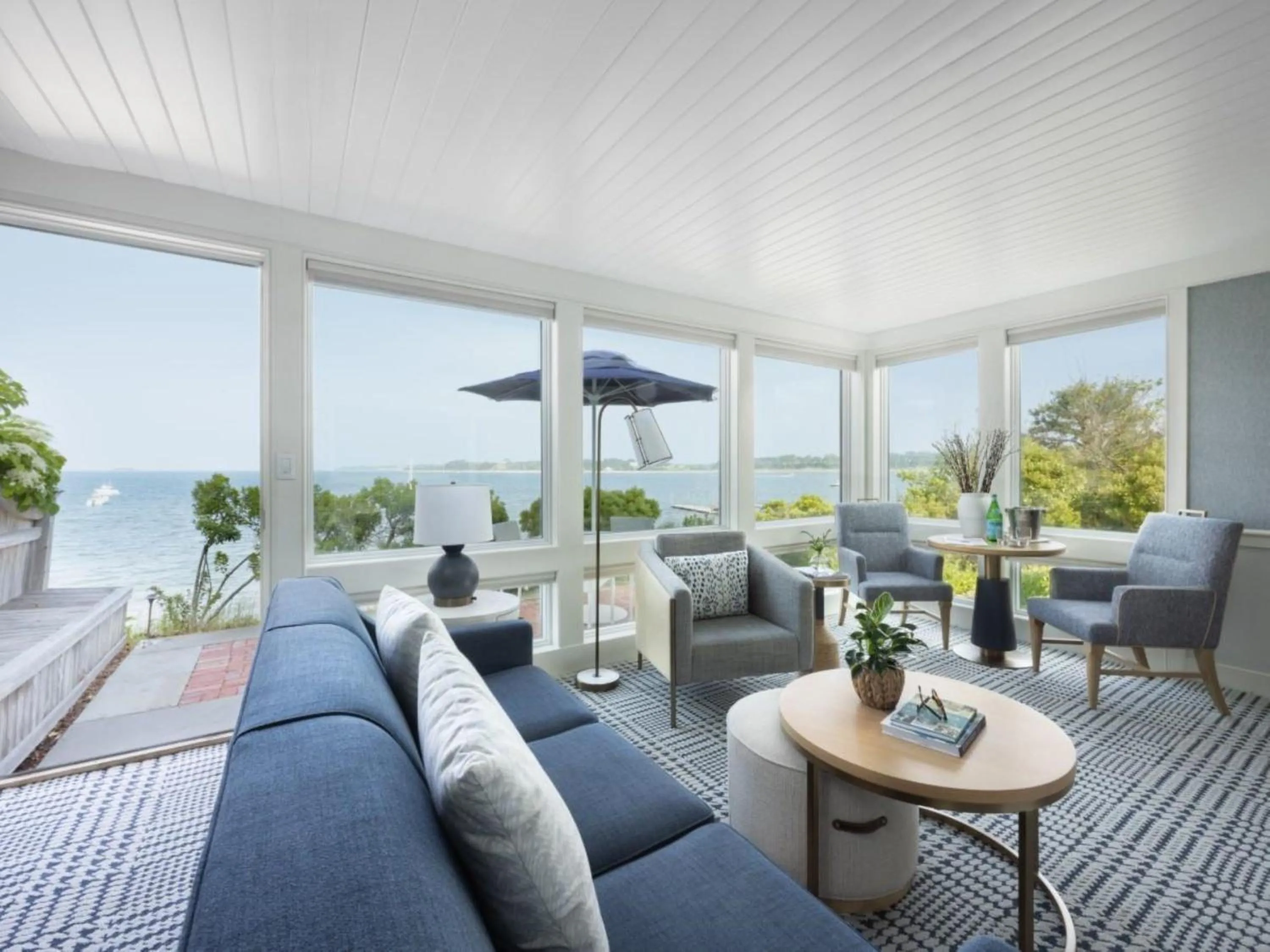 Living room in Wequassett Resort and Golf Club