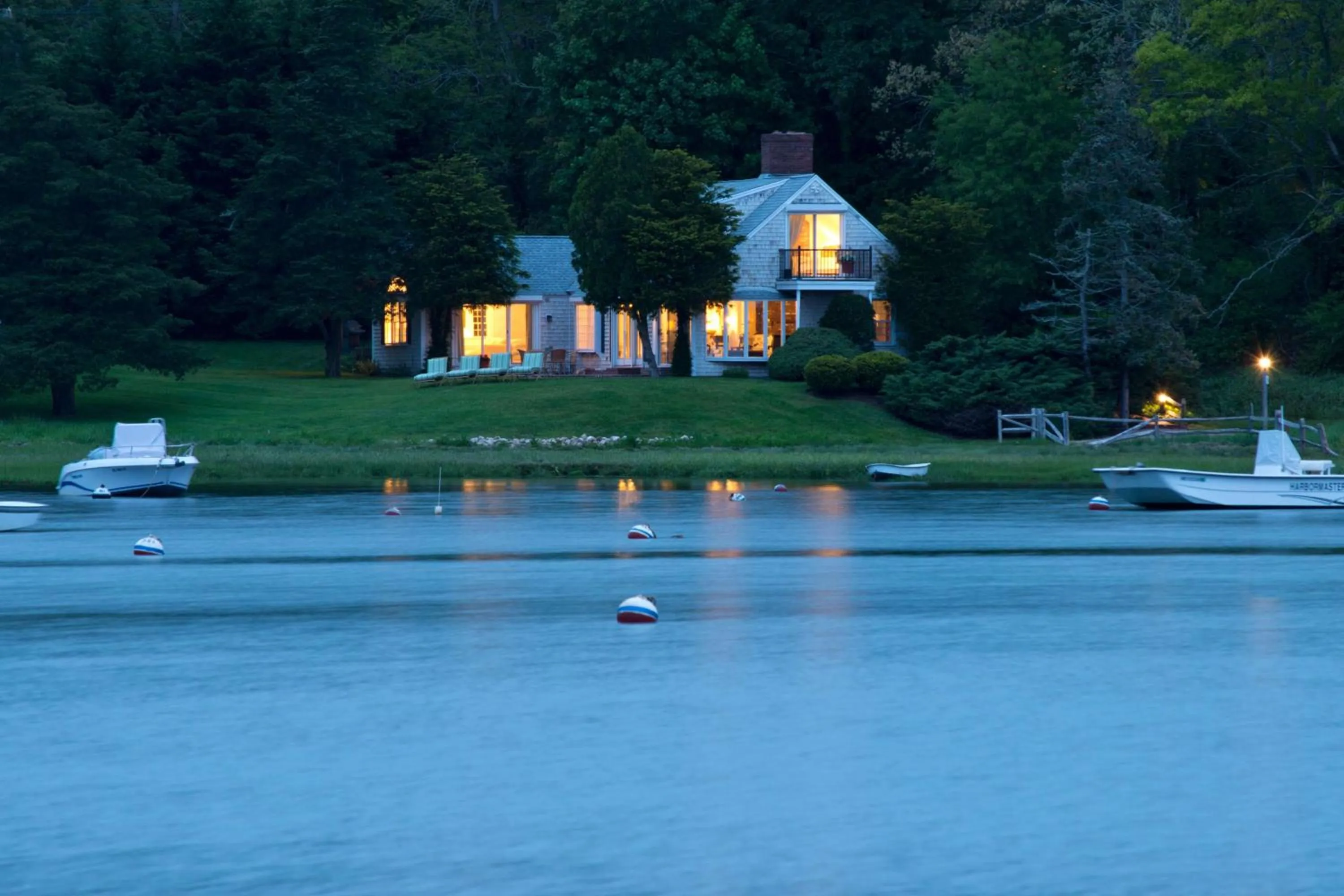 Property building in Wequassett Resort and Golf Club