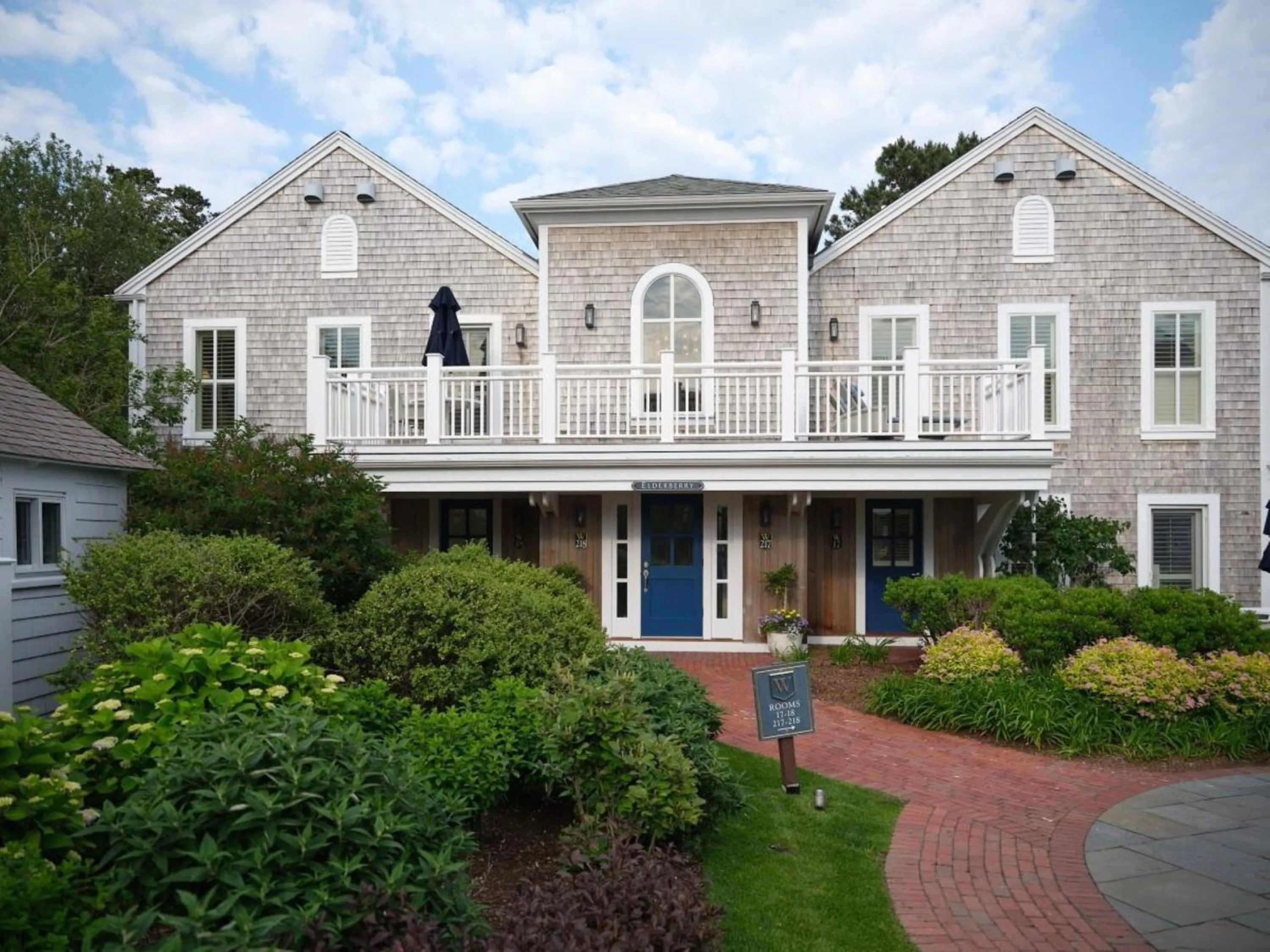 Property building in Wequassett Resort and Golf Club