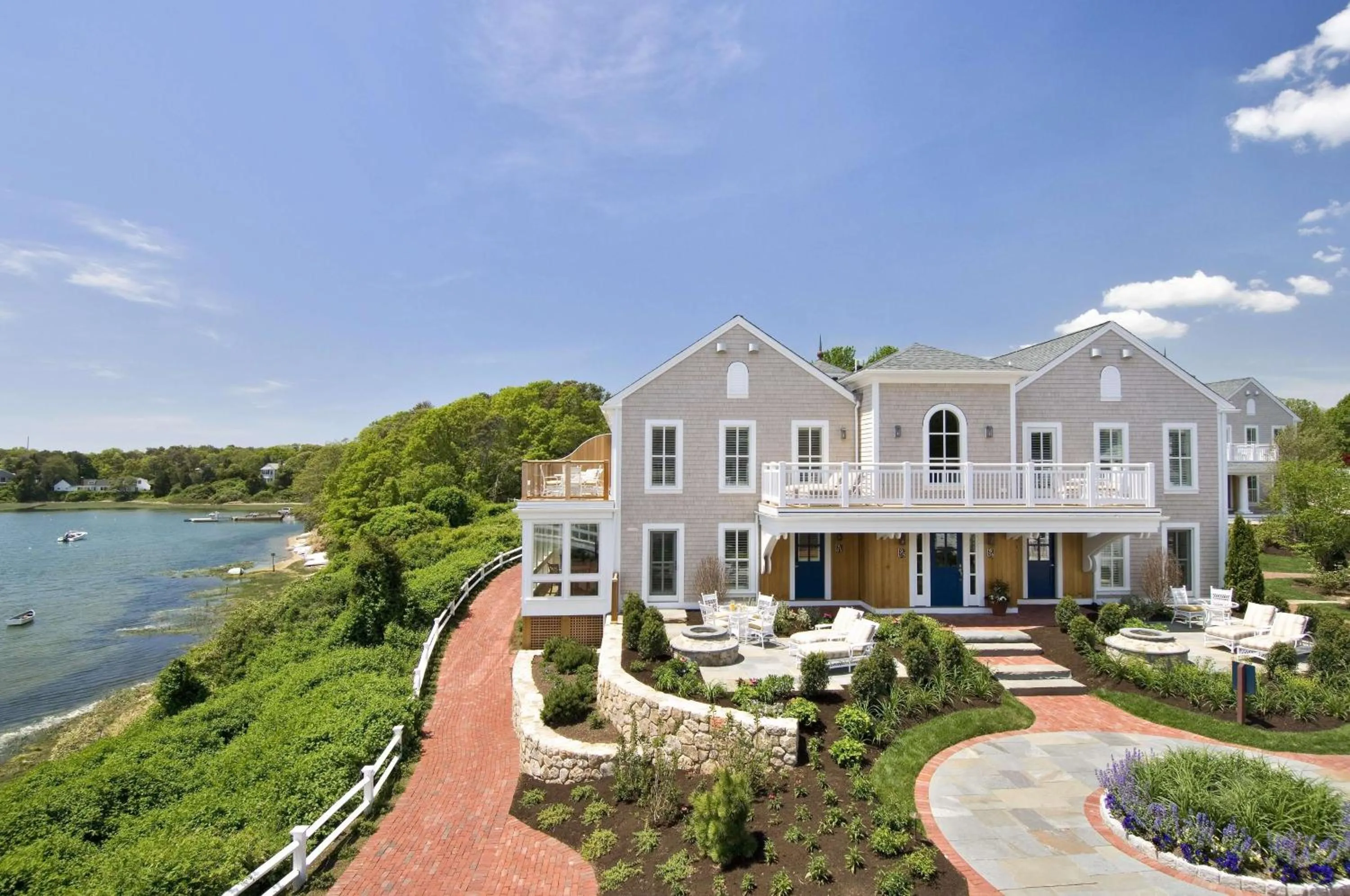 Property building in Wequassett Resort and Golf Club