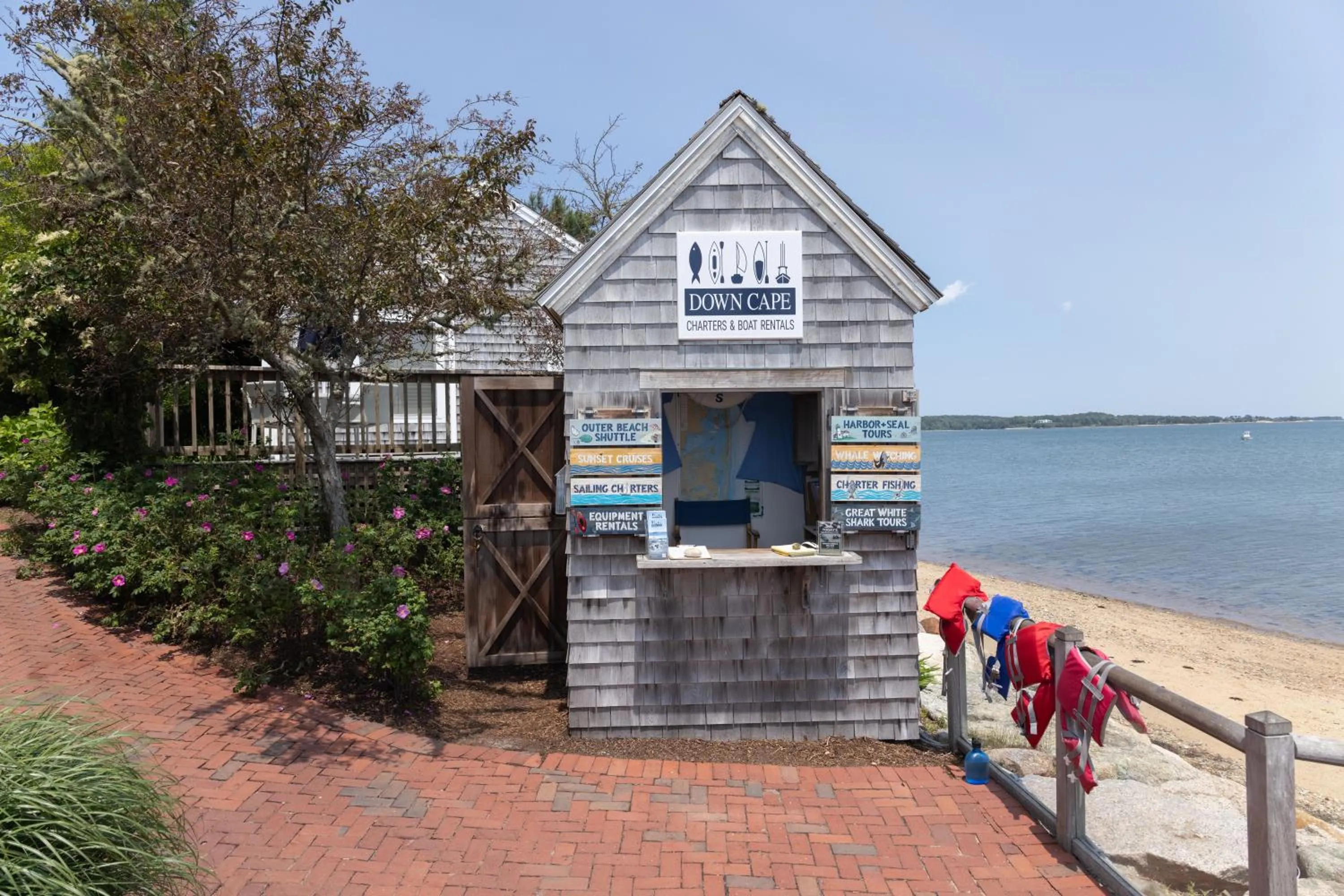 Natural landscape in Wequassett Resort and Golf Club
