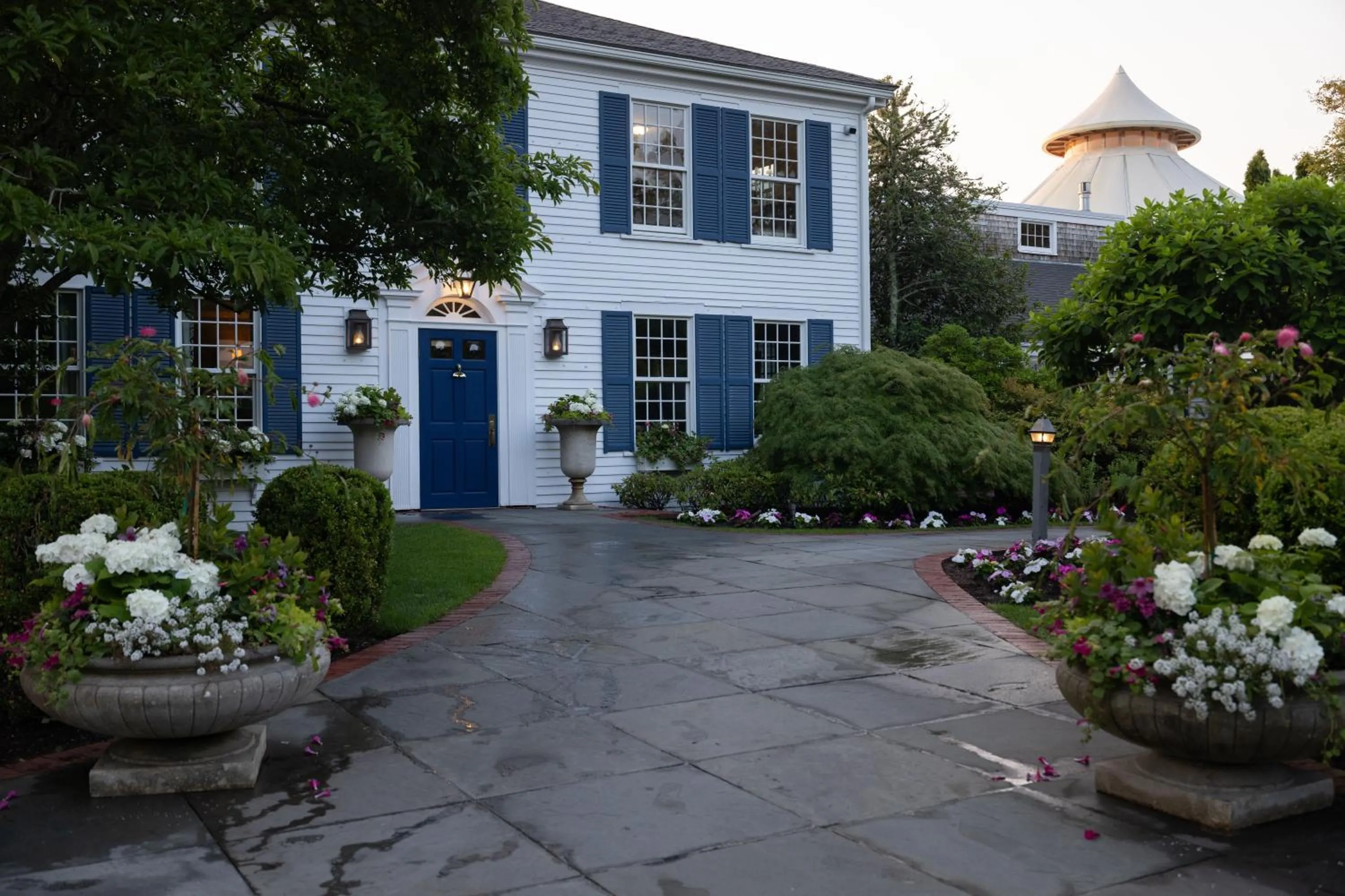 Property building in Wequassett Resort and Golf Club