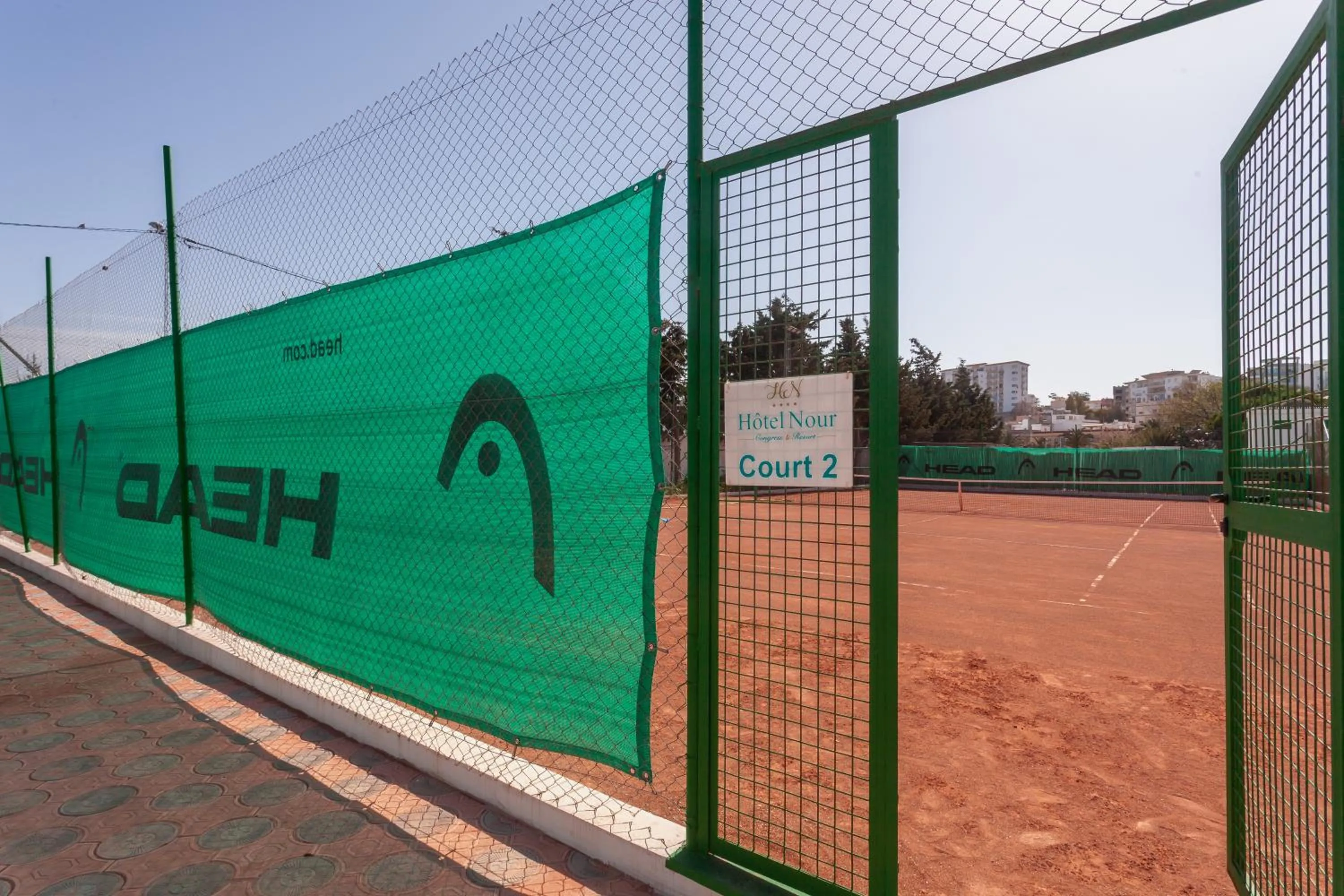 Tennis court in Hotel Nour Congress & Resort