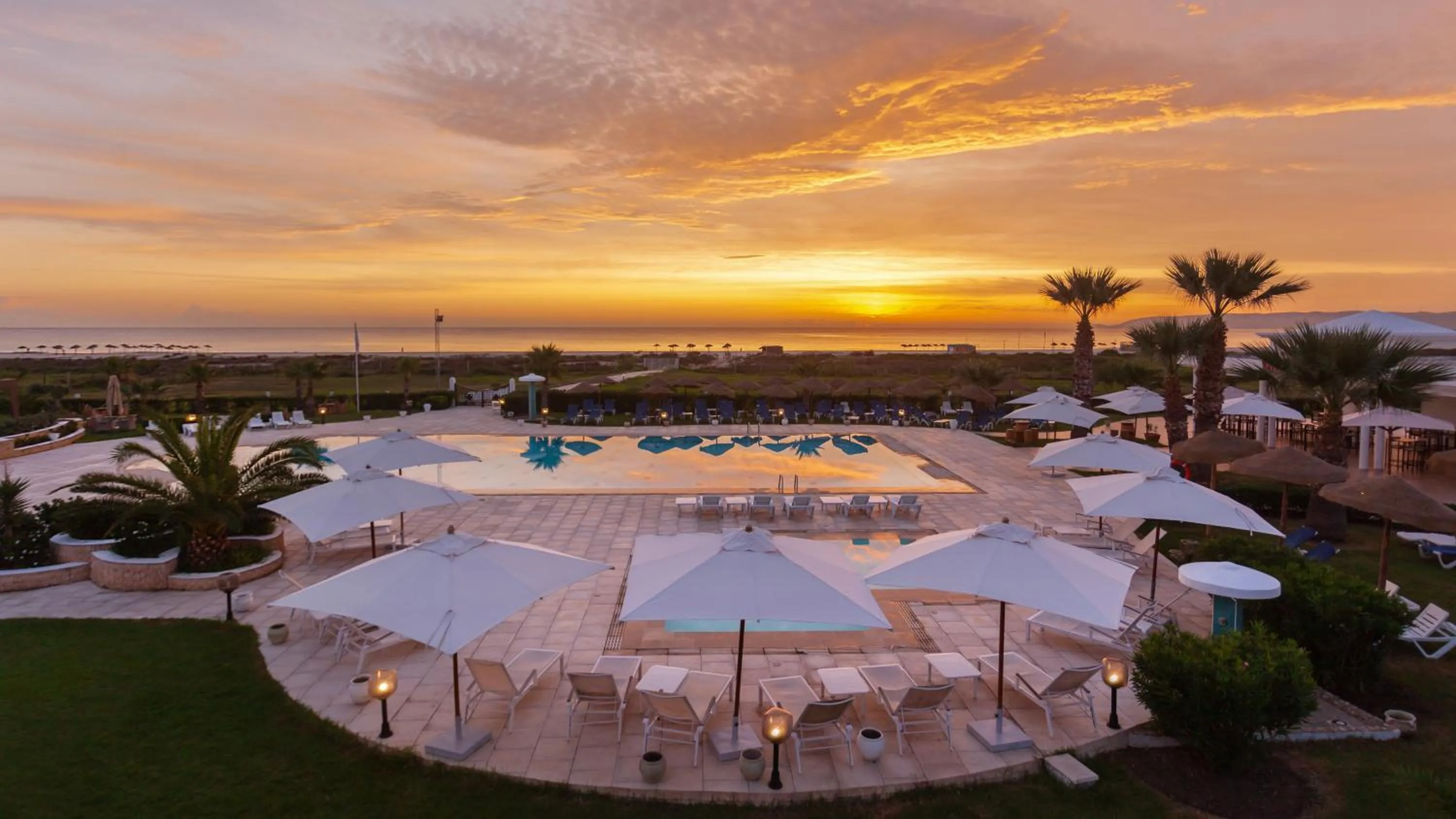 Pool view in Hotel Nour Congress & Resort